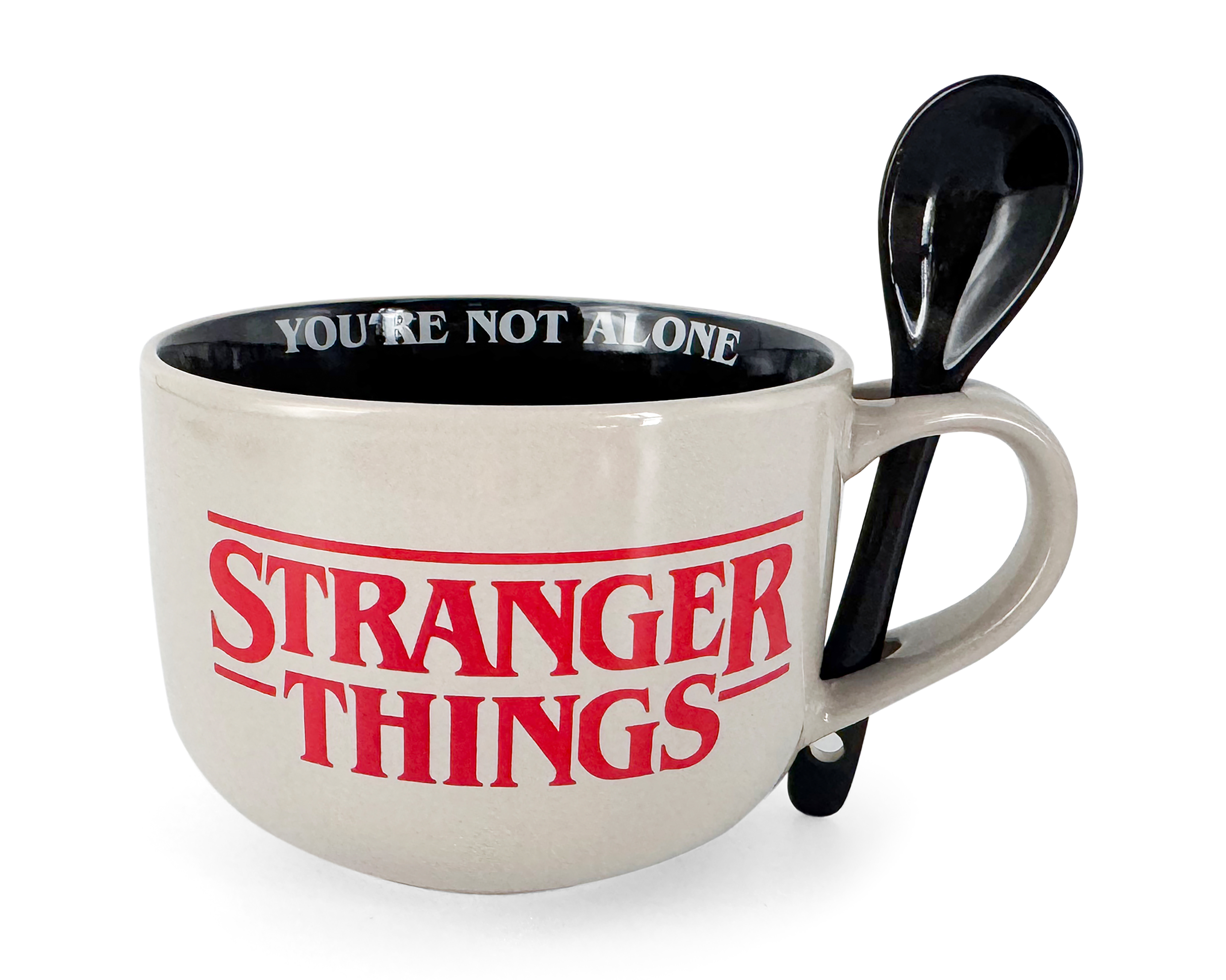 Foto 1 | Foto 1 | Taza con Cuchara de Cerámica Crown Baccara Stranger Things 500 ml