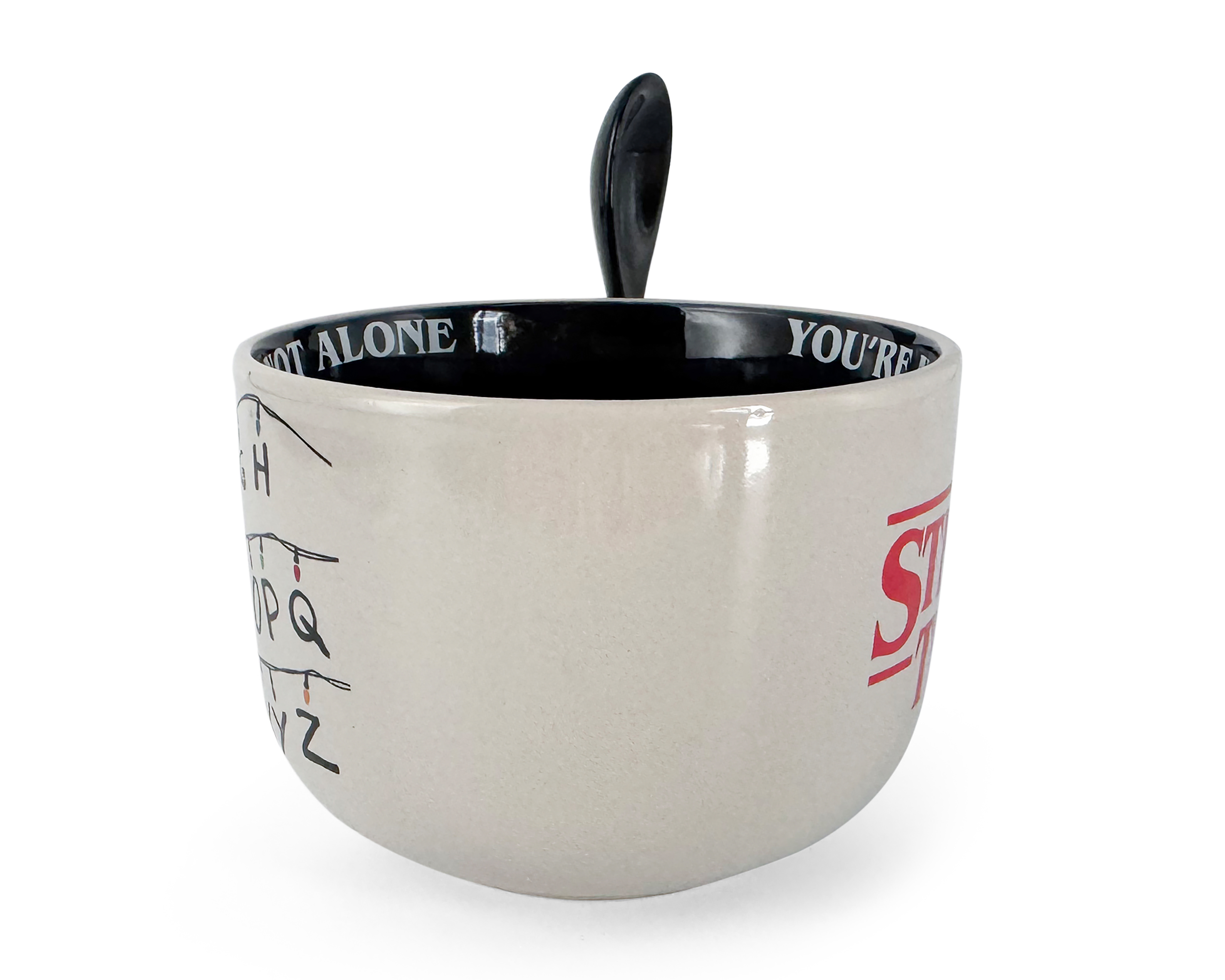 Foto 4 | Foto 4 | Taza con Cuchara de Cerámica Crown Baccara Stranger Things 500 ml