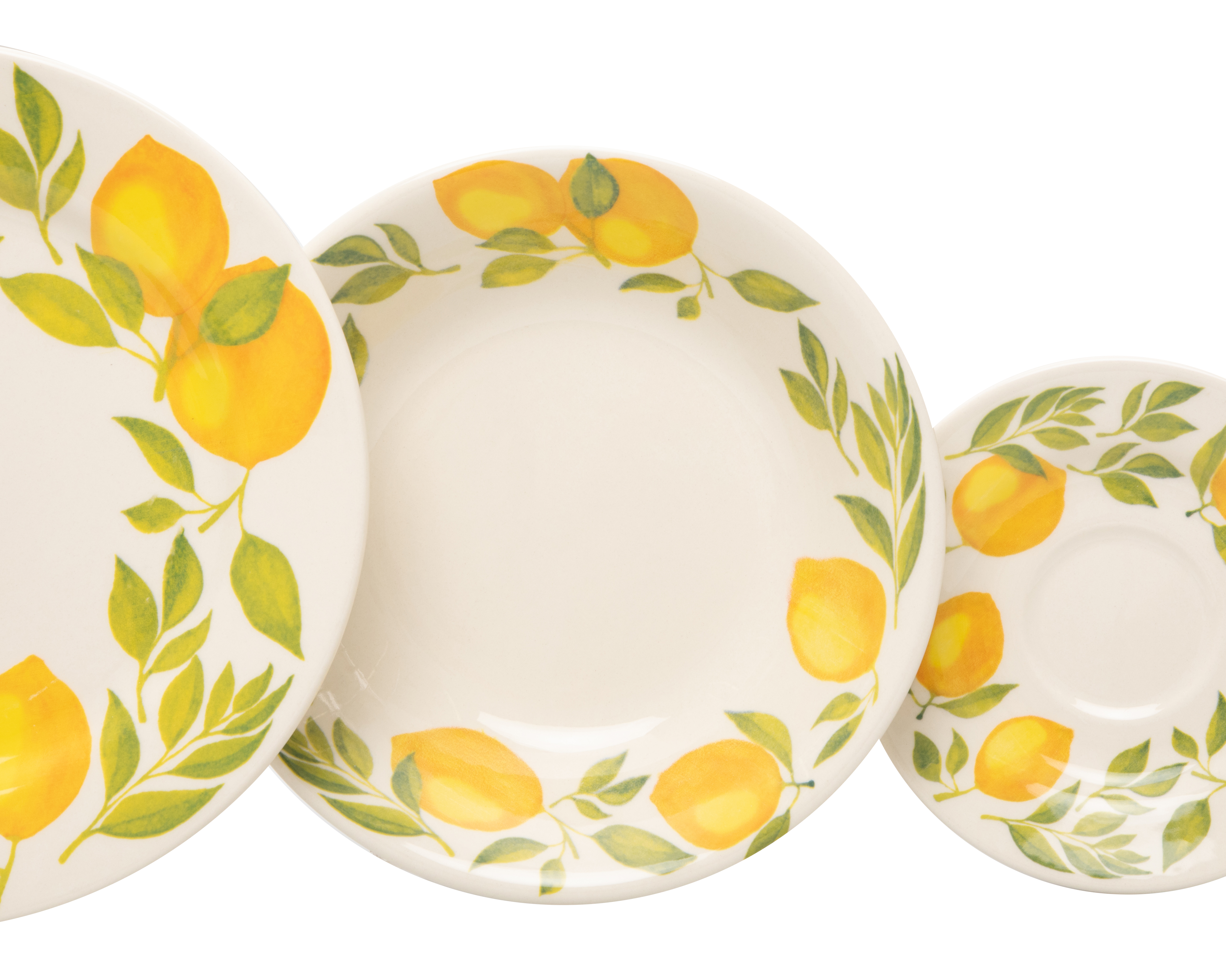 Foto 5 | Foto 5 | Vajilla de Cerámica Amarilla para 4 Personas 16 Piezas