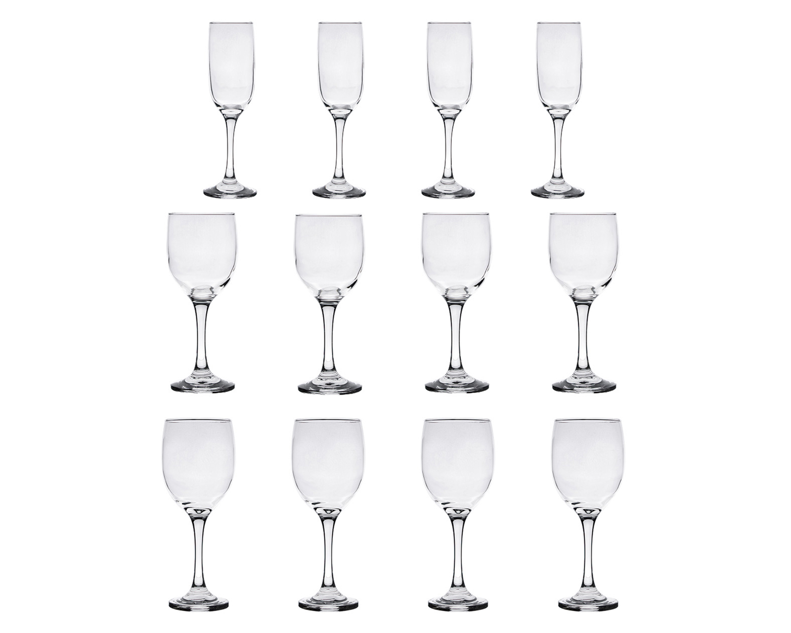 Copas de Vino Glassia 12 Piezas