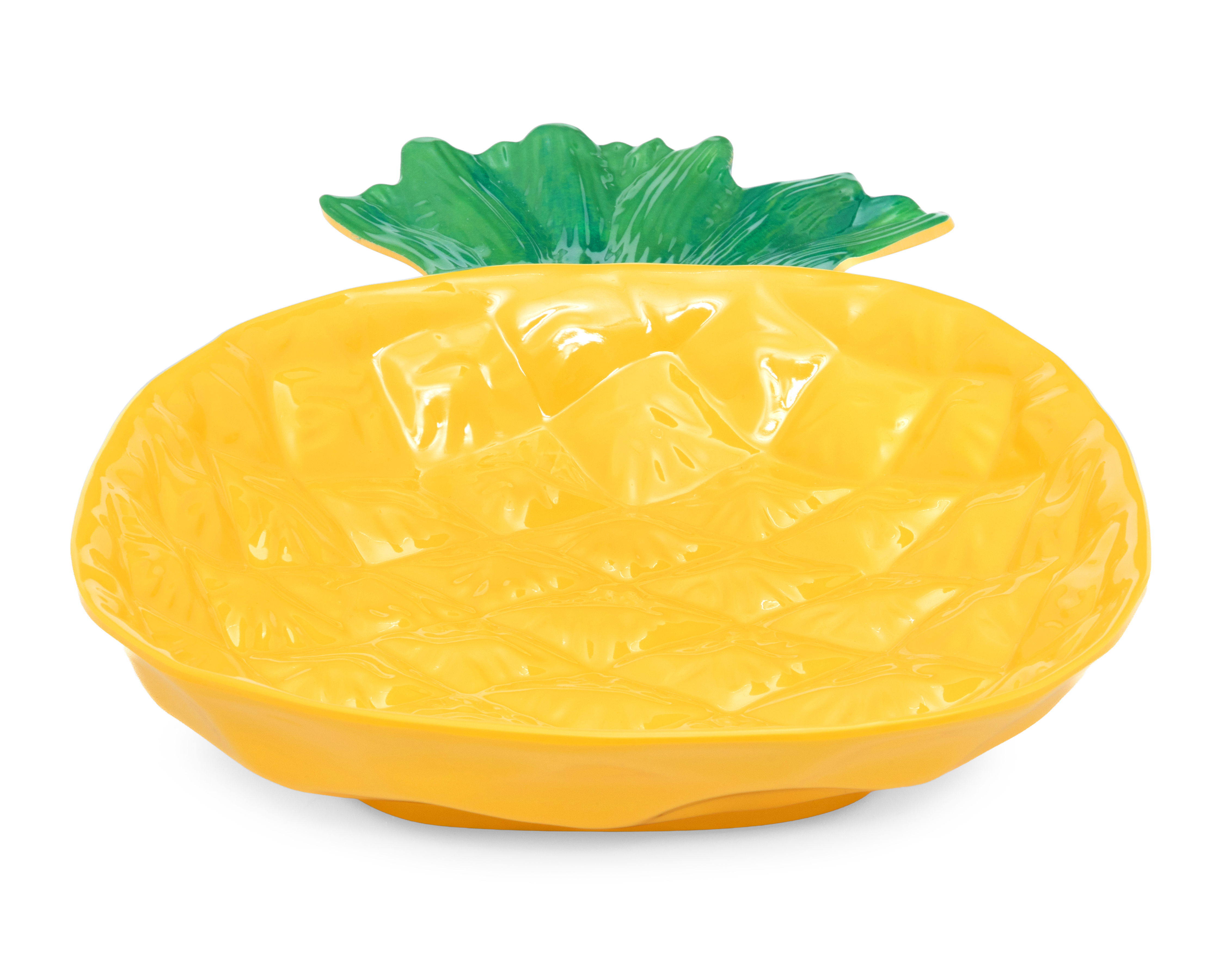 Foto 2 pulgar | Foto 1 | Platón Decorativo de Piña de Melamina