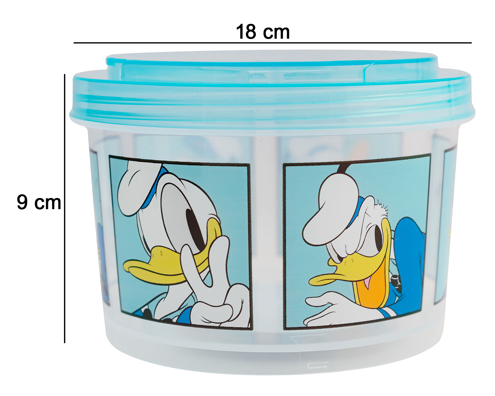 Foto 4 | Foto 4 | Contenedor de Plástico Fun Kids 200 ml 3 Piezas