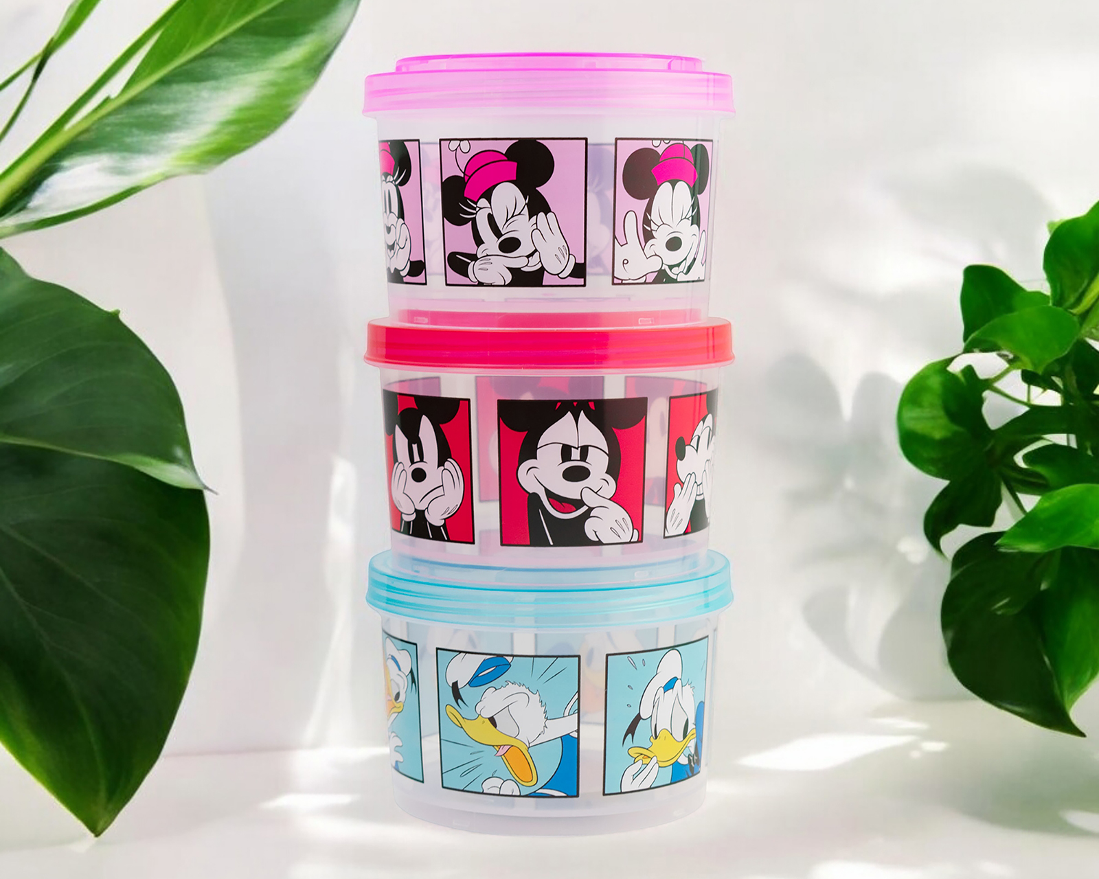 Foto 5 | Foto 5 | Contenedor de Plástico Fun Kids 200 ml 3 Piezas