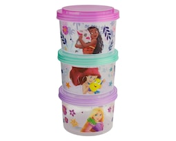 Contenedor de Plástico Fun Kids 3 Piezas
