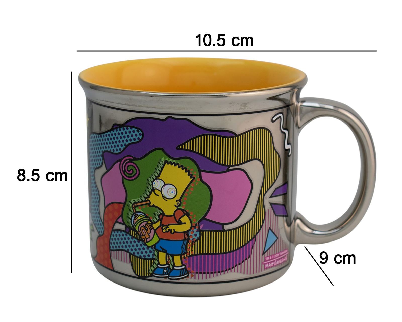 Foto 4 | Foto 4 | Taza de Cerámica Bart Simpson 430 ml
