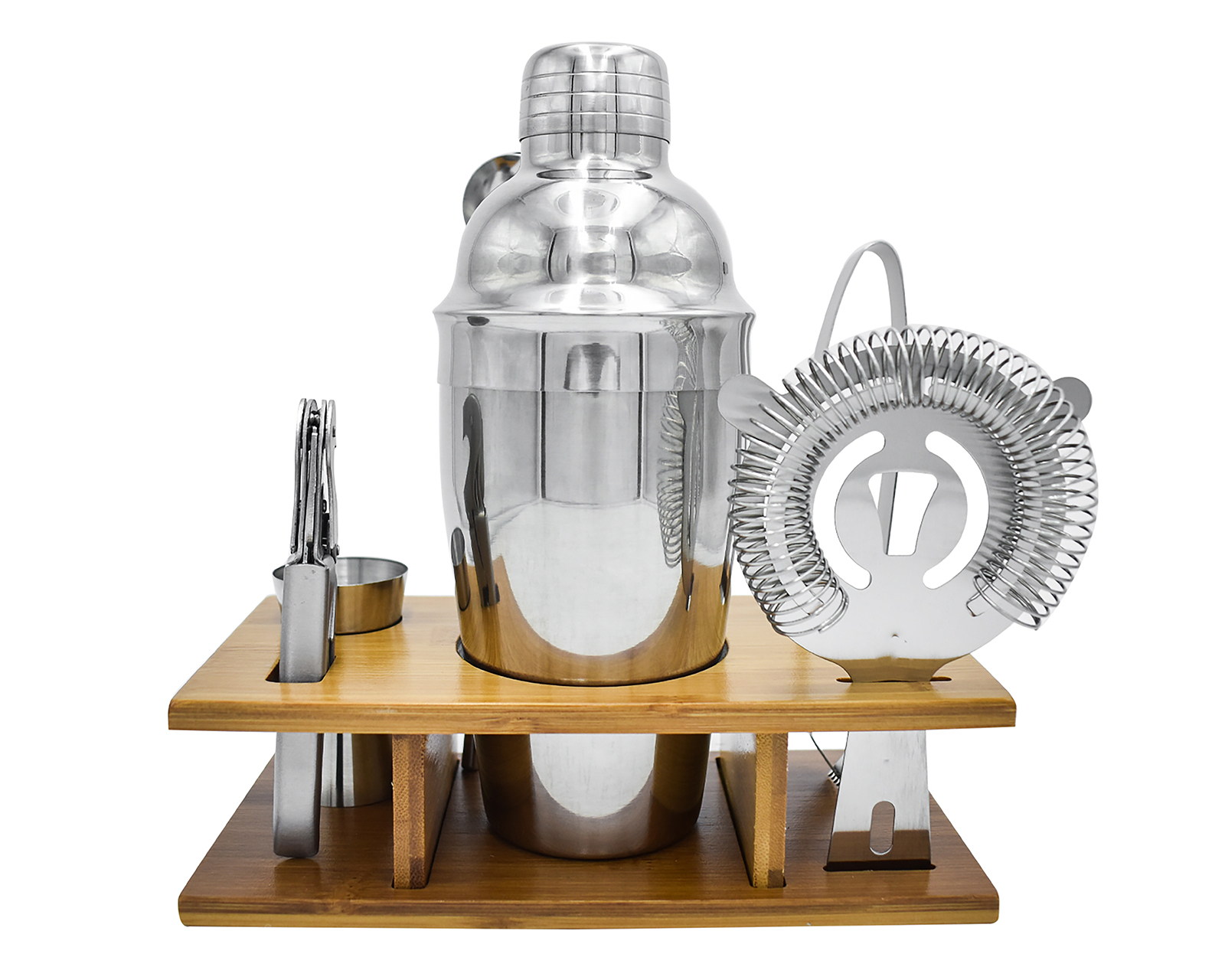 Foto 2 | Foto 2 | Kit de Coctelería Nuvo de Acero Inoxidable 7 Piezas