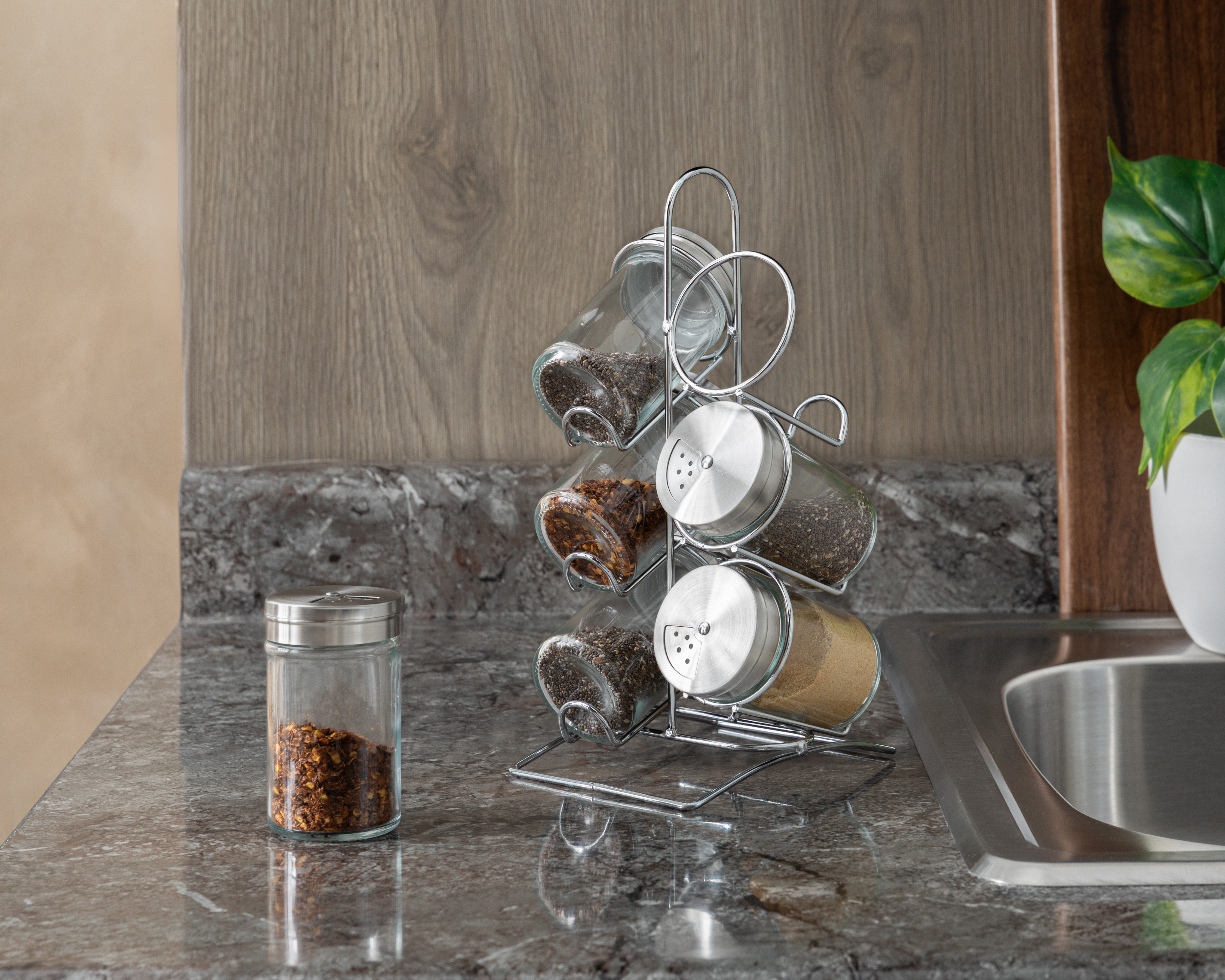 Foto 5 pulgar | Foto 4 | Especiero Chefmate 6 Piezas