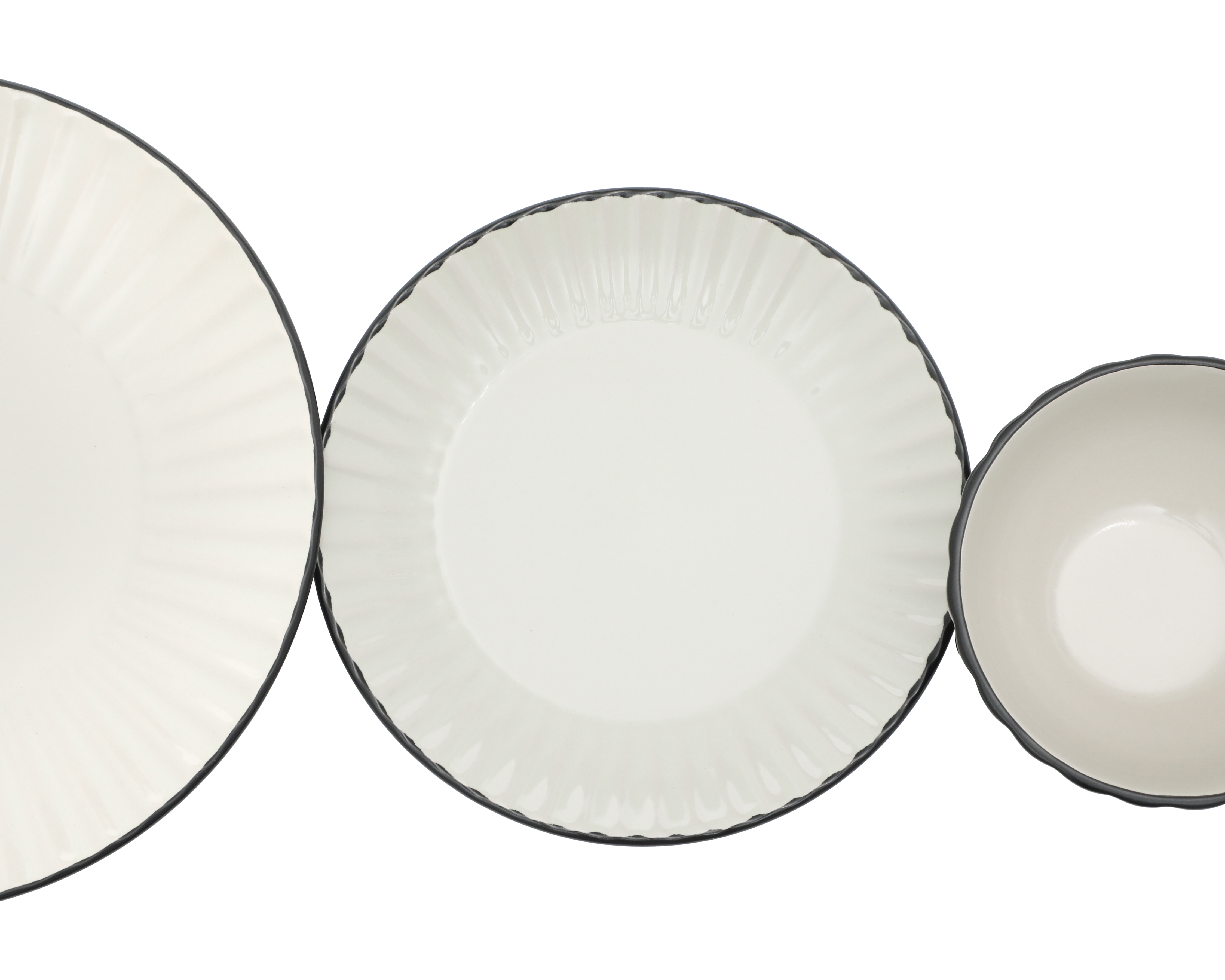 Foto 7 pulgar | Foto 6 | Vajilla de Cerámica Blanca para 4 Personas 16 Piezas