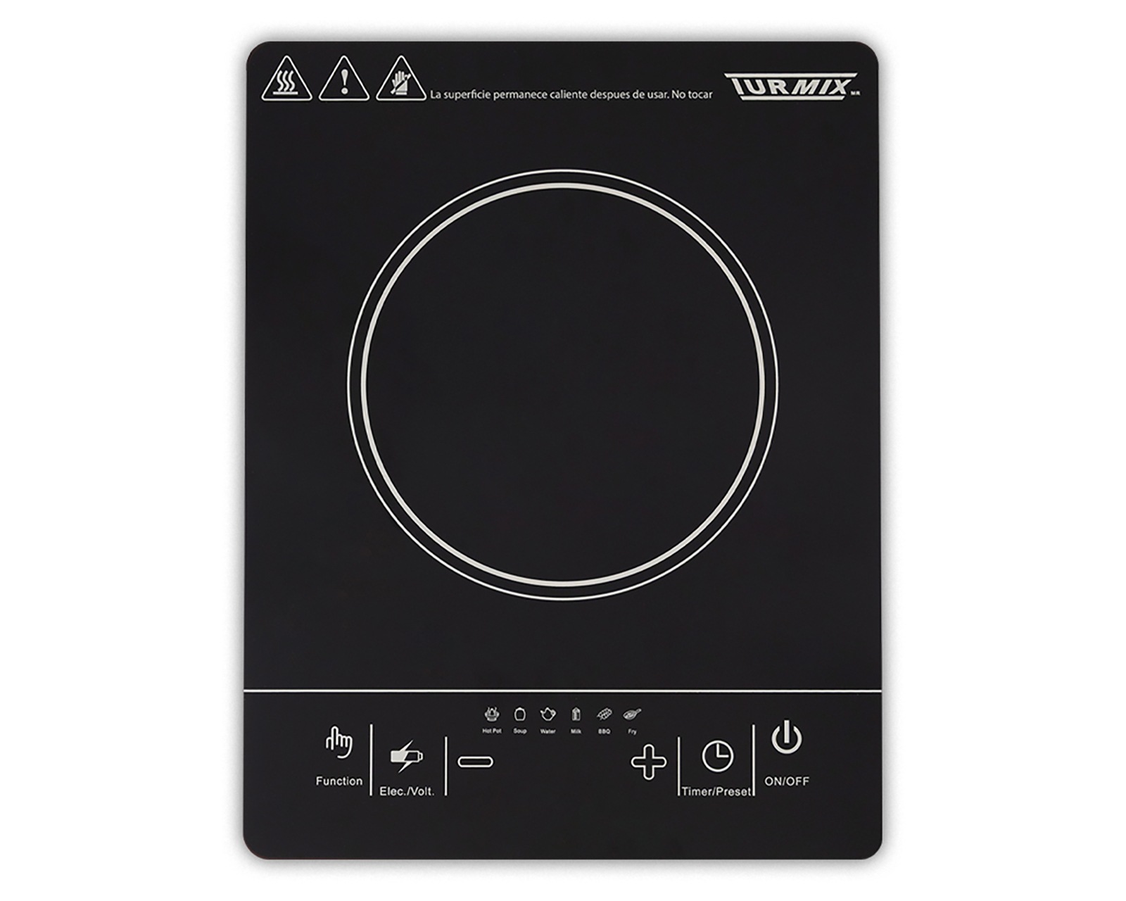 Foto 2 | Foto 2 | Parrilla de Inducción Turmix 29.9 cm Eléctrica Negra