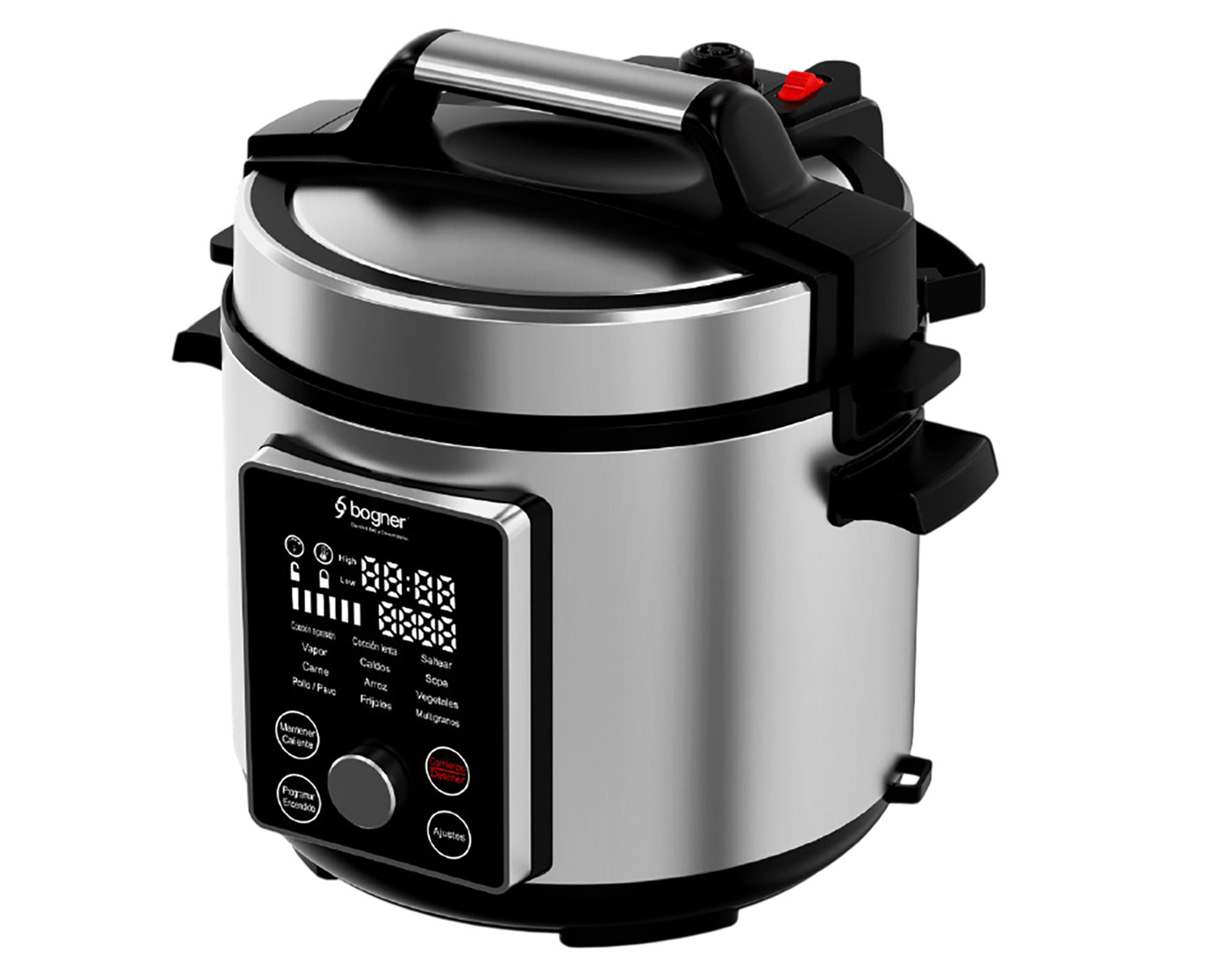 Olla de Presión Eléctrica Bogner BEPS01 6 Litros con Accesorios