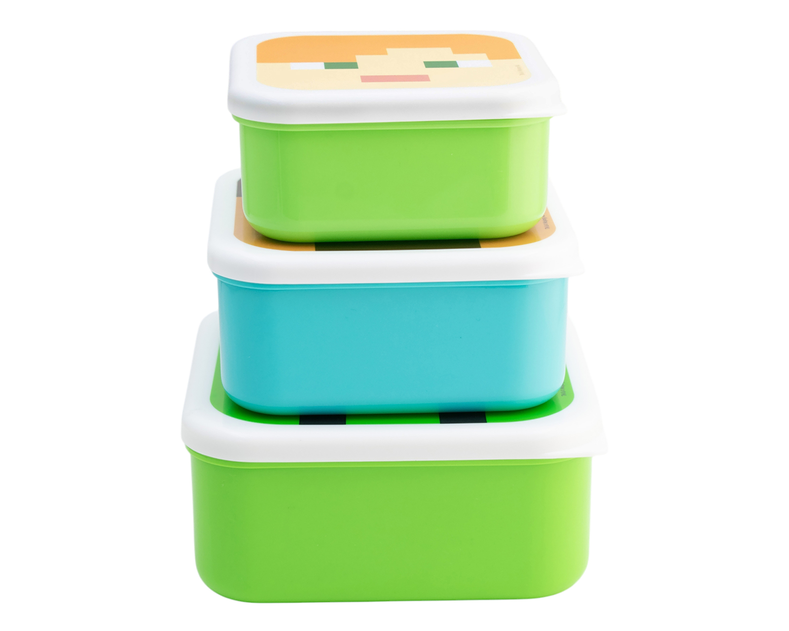 Foto 2 | Foto 2 | Contenedor de Plástico Fun Kids 3 Piezas