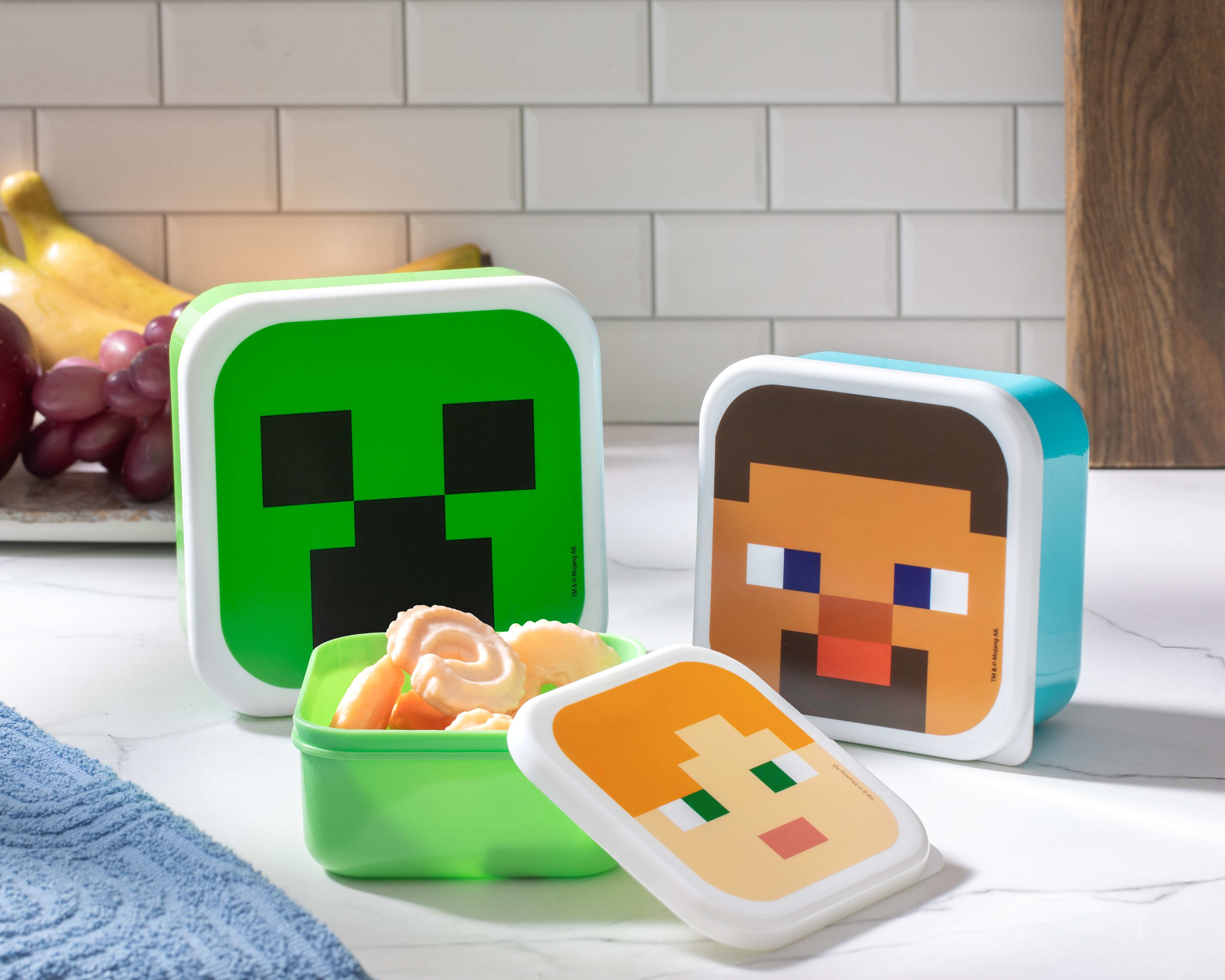 Foto 7 pulgar | Foto 6 | Contenedor de Plástico Fun Kids 3 Piezas