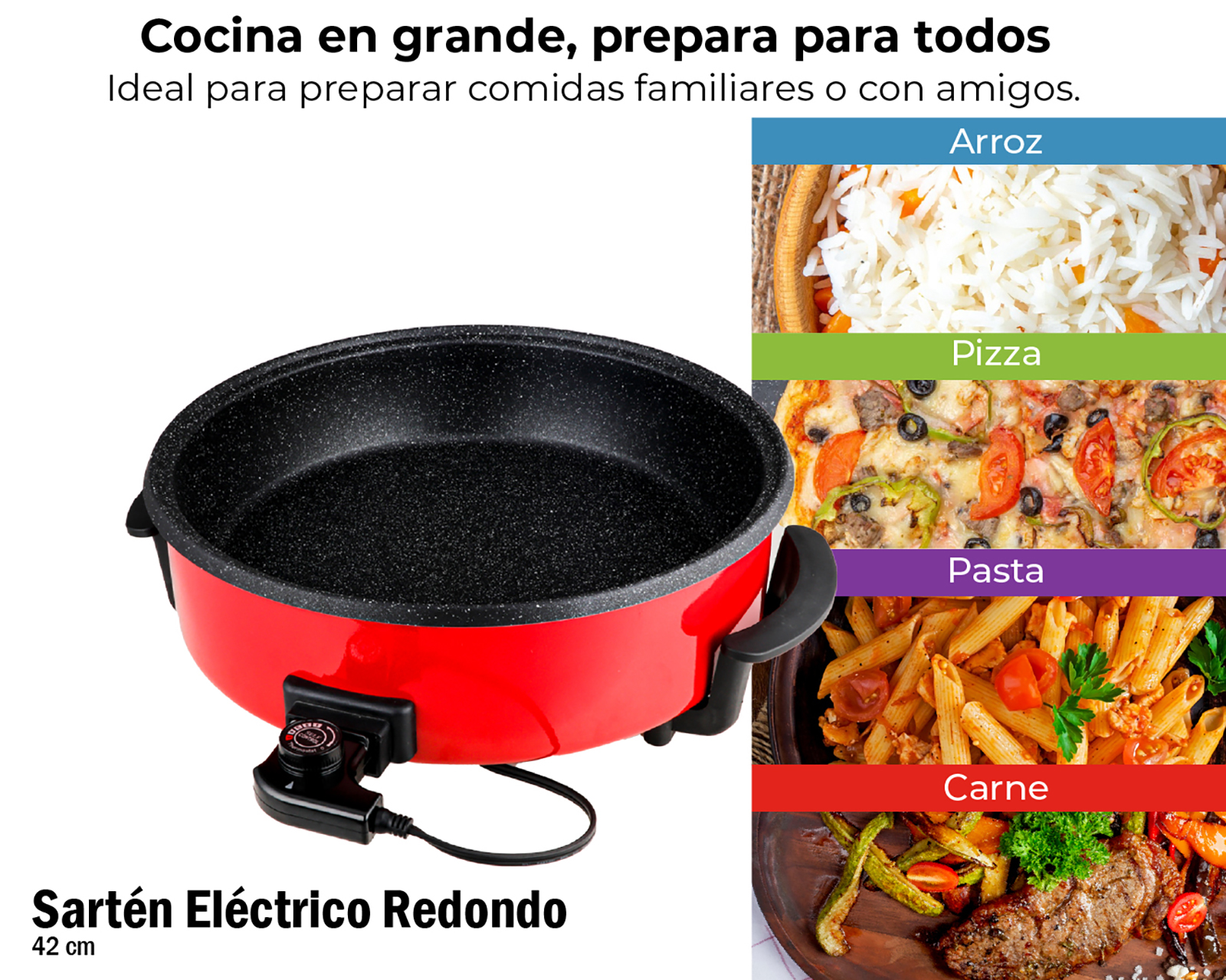 Foto 5 | Foto 5 | Sartén Eléctrico Bogner BEFP42 Antiadherente