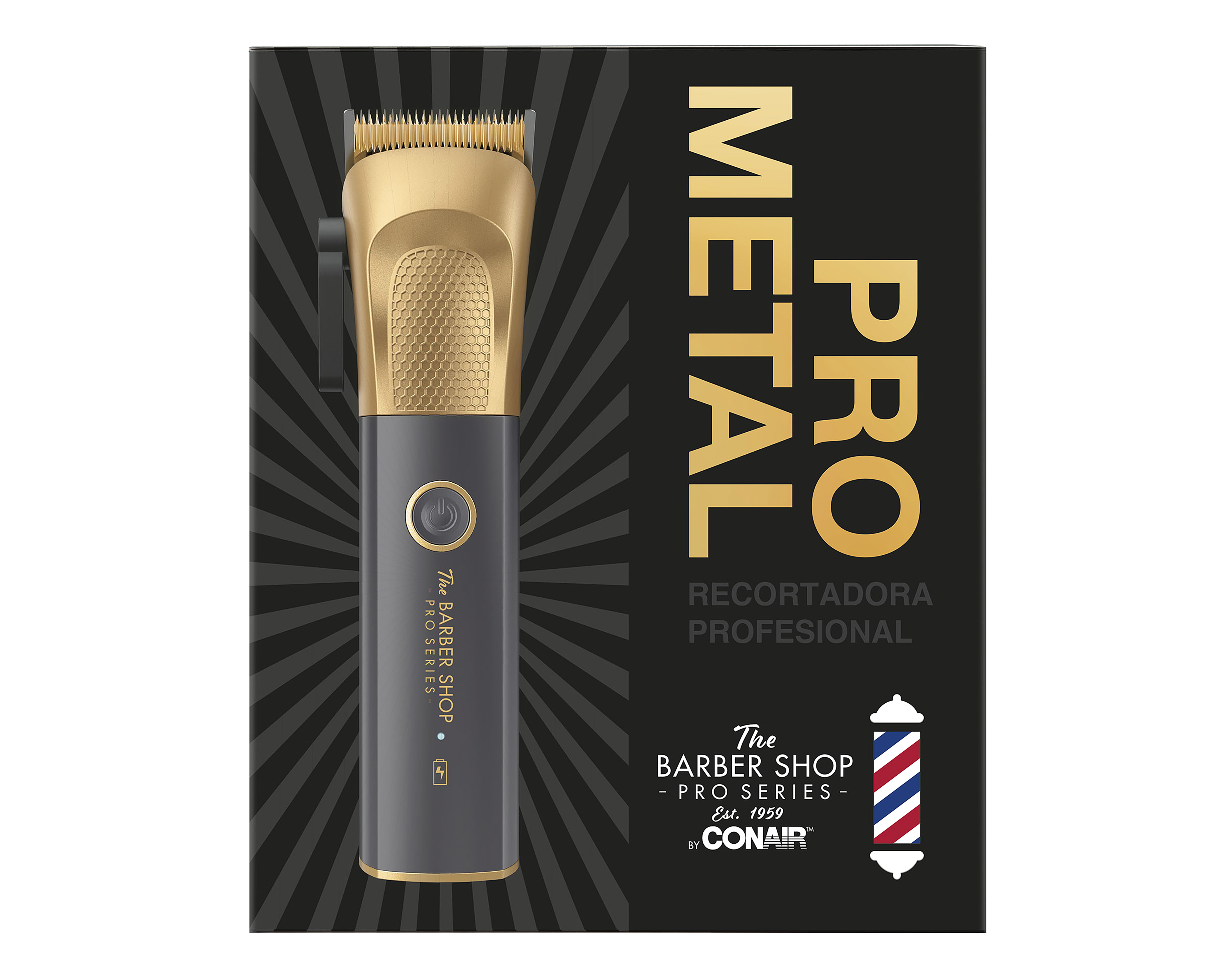 Foto 4 pulgar | Foto 3 | Juego de Peluquería Conair Metal Pro Inalámbrico 14 Piezas