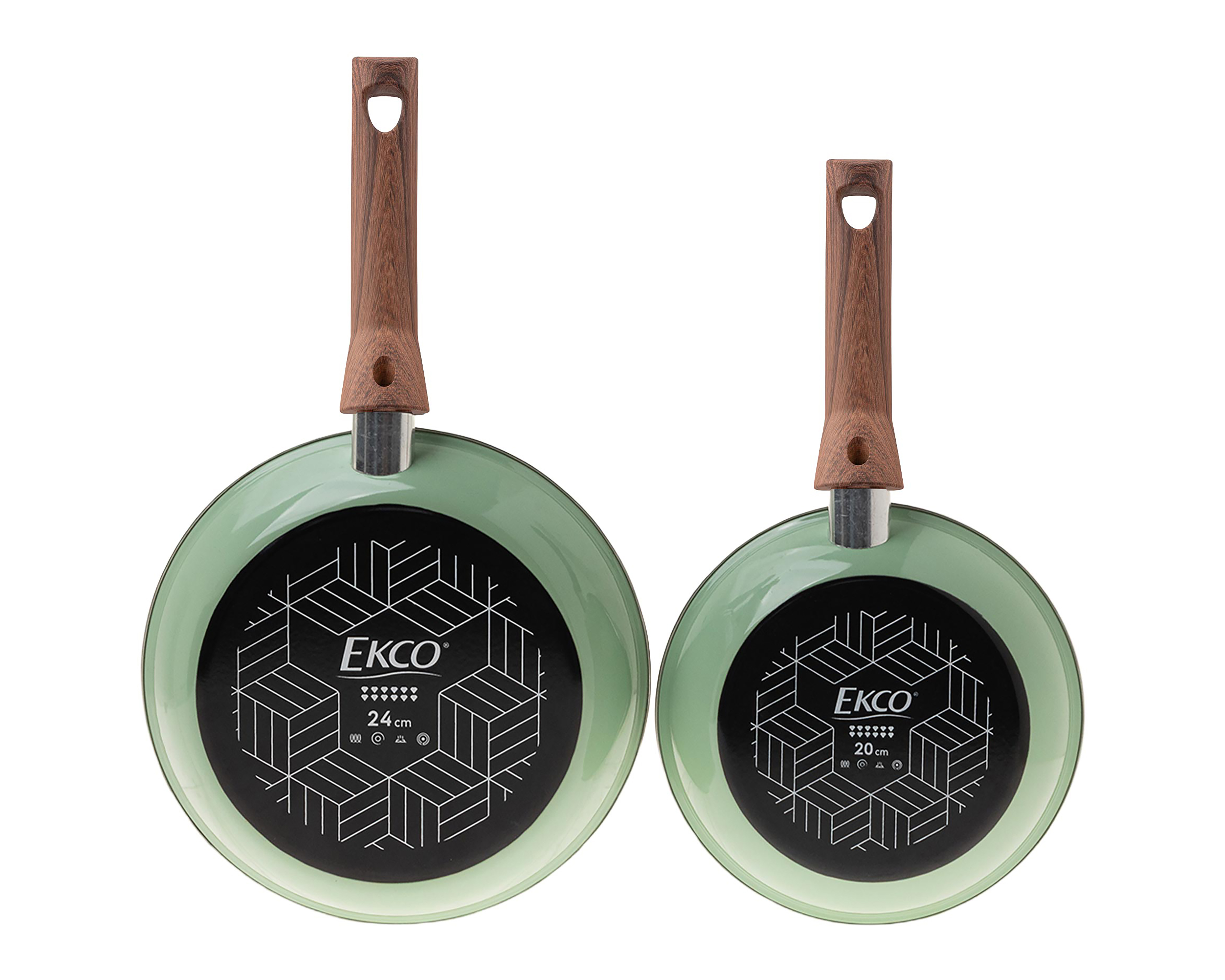 Foto 3 pulgar | Foto 2 | Juego de Sartenes Ekco Trends Antiadherente 2 Piezas