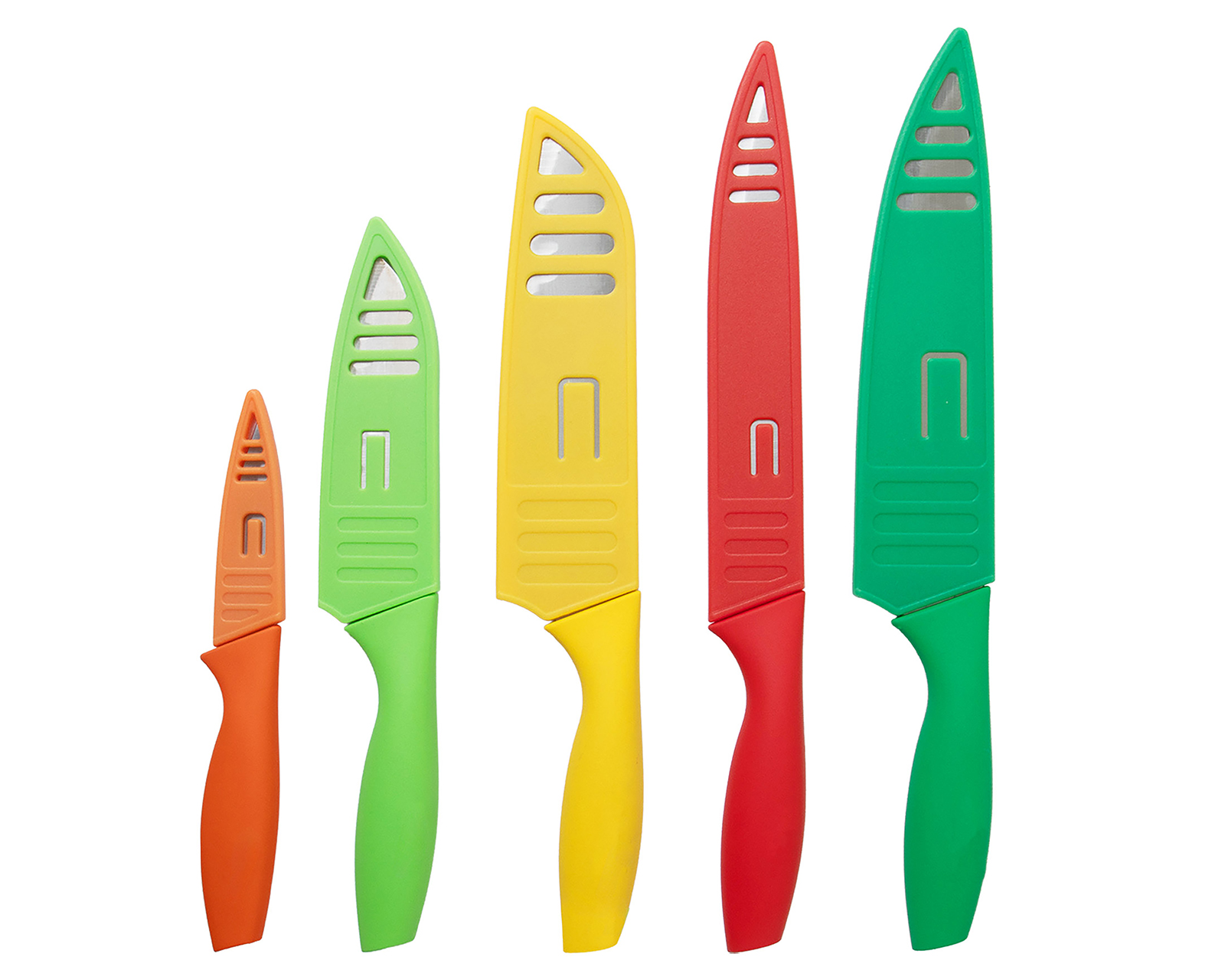 Juego de Cuchillos Ekco con Fundas Protectoras 10 Piezas