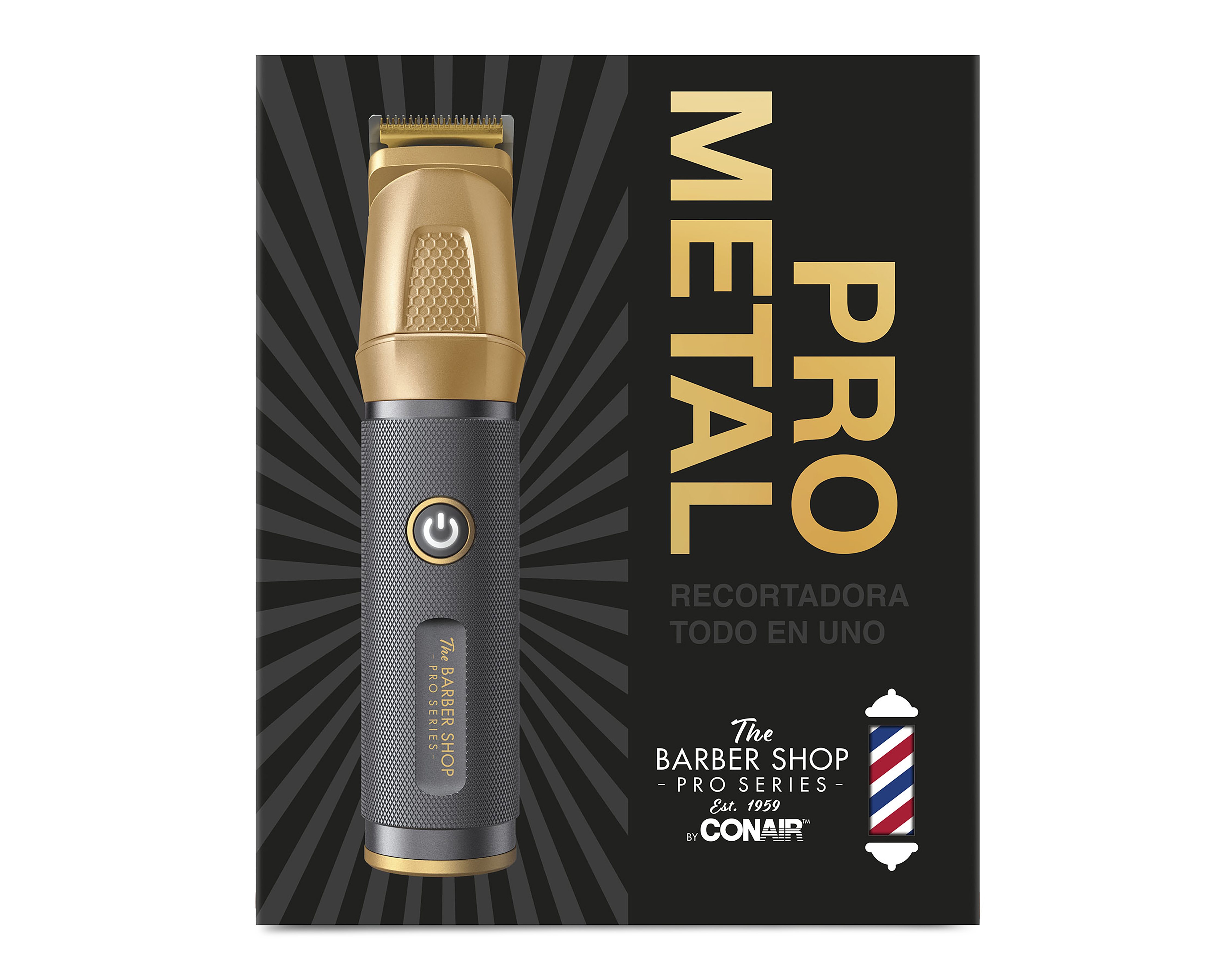 Foto 7 pulgar | Foto 6 | Kit de Recortadora de Barba y Bigote Conair GMTL100ES Recargable 13 Piezas