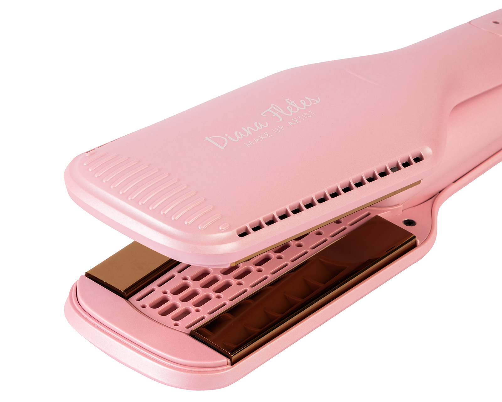 Foto 3 | Foto 3 | Plancha para Cabello Diana Fletes Light Pink 2 en 1