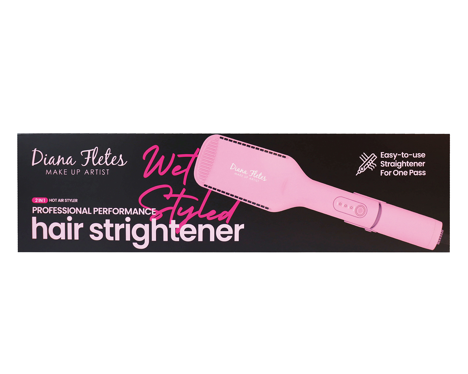 Foto 5 pulgar | Foto 4 | Plancha para Cabello Diana Fletes Light Pink 2 en 1