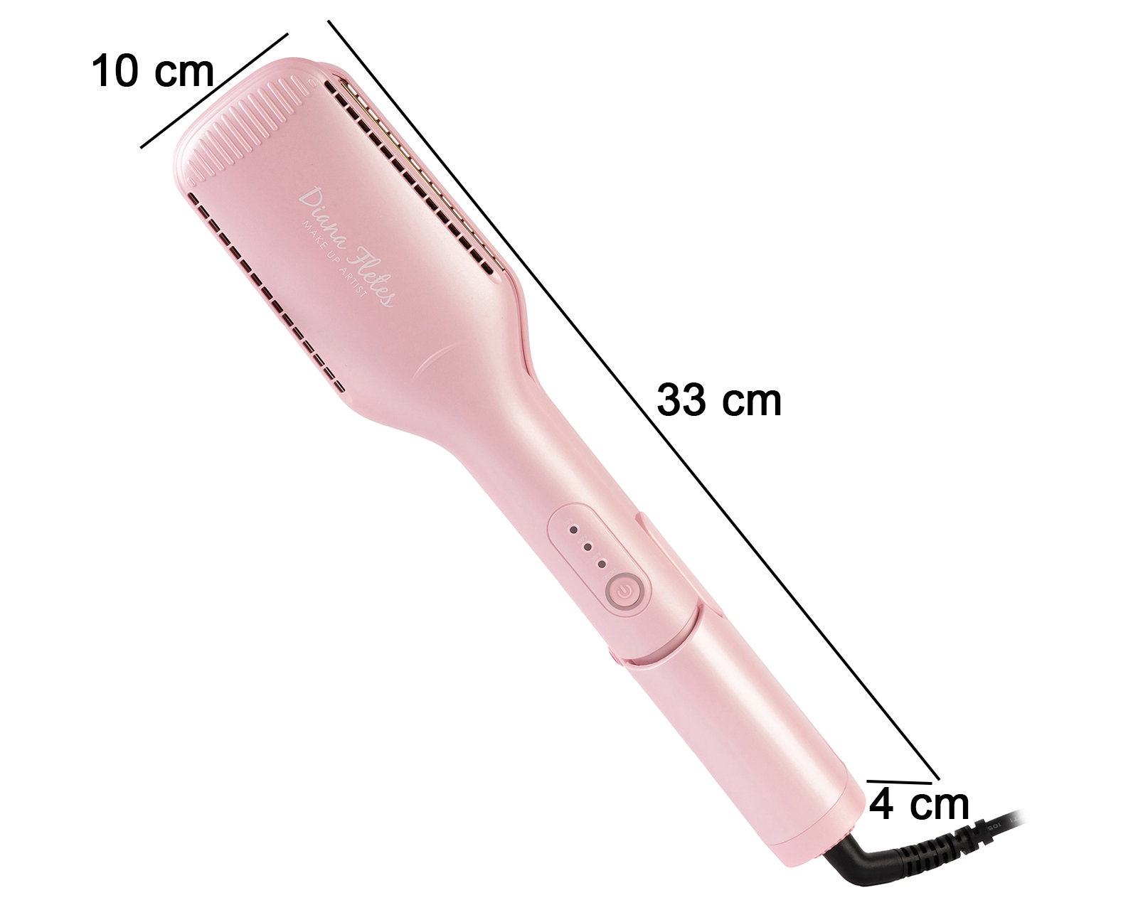 Foto 7 pulgar | Foto 6 | Plancha para Cabello Diana Fletes Light Pink 2 en 1