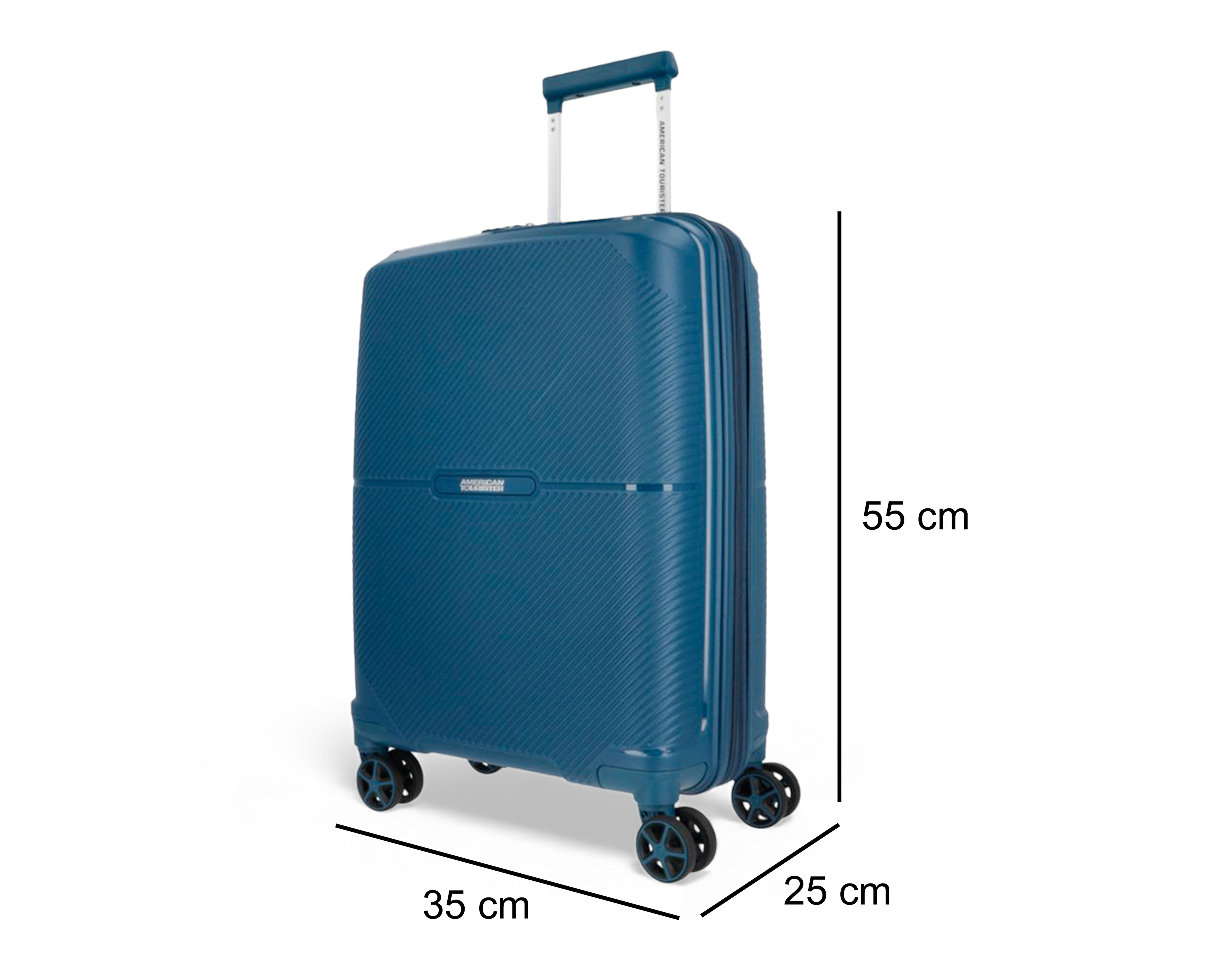 Foto 11 pulgar | Foto 10 | Maleta con Ruedas American Tourister Kyoto 21 Pulgadas Azul