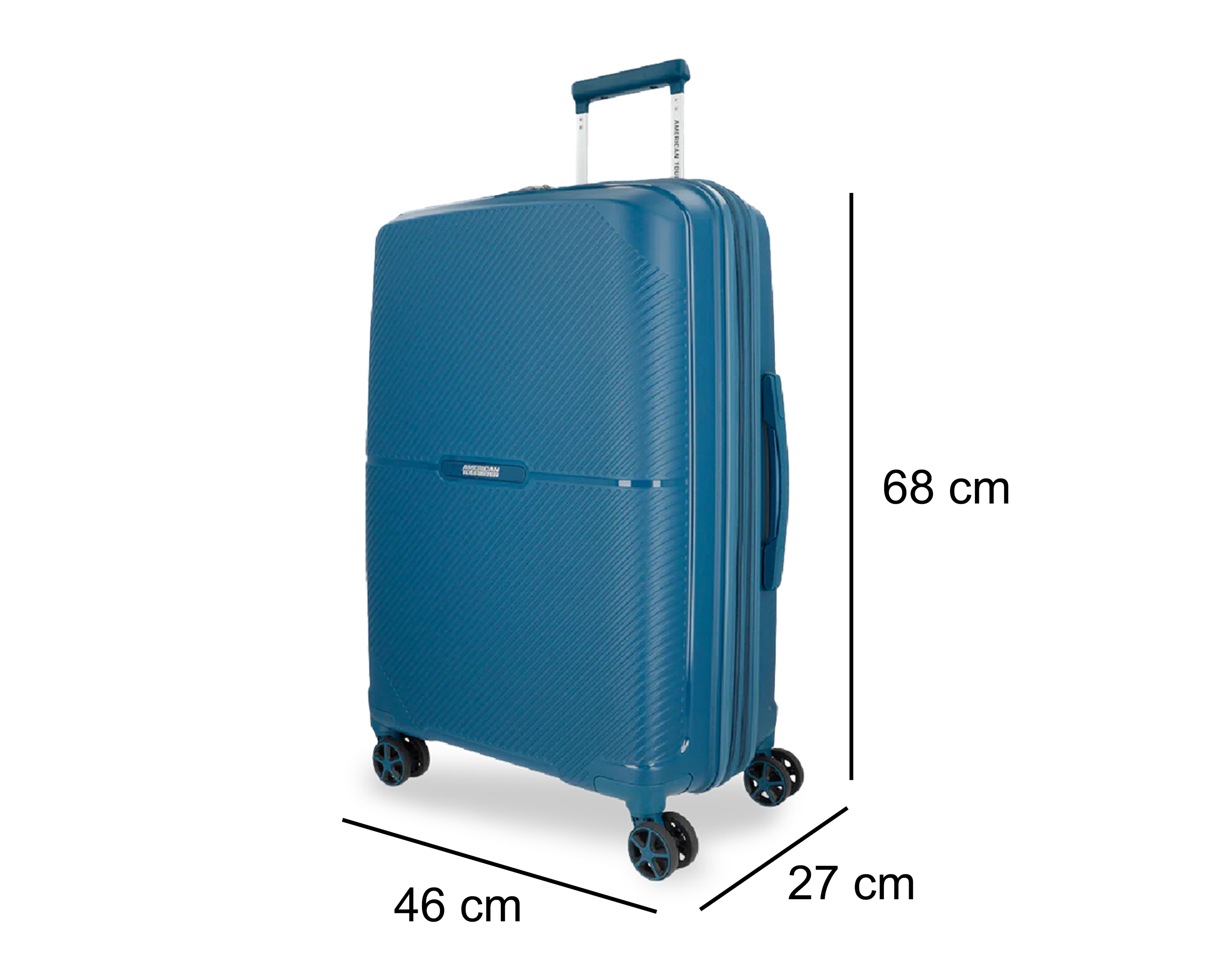 Foto 11 pulgar | Foto 10 | Maleta con Ruedas American Tourister Kyoto 68 26 Pulgadas Azul