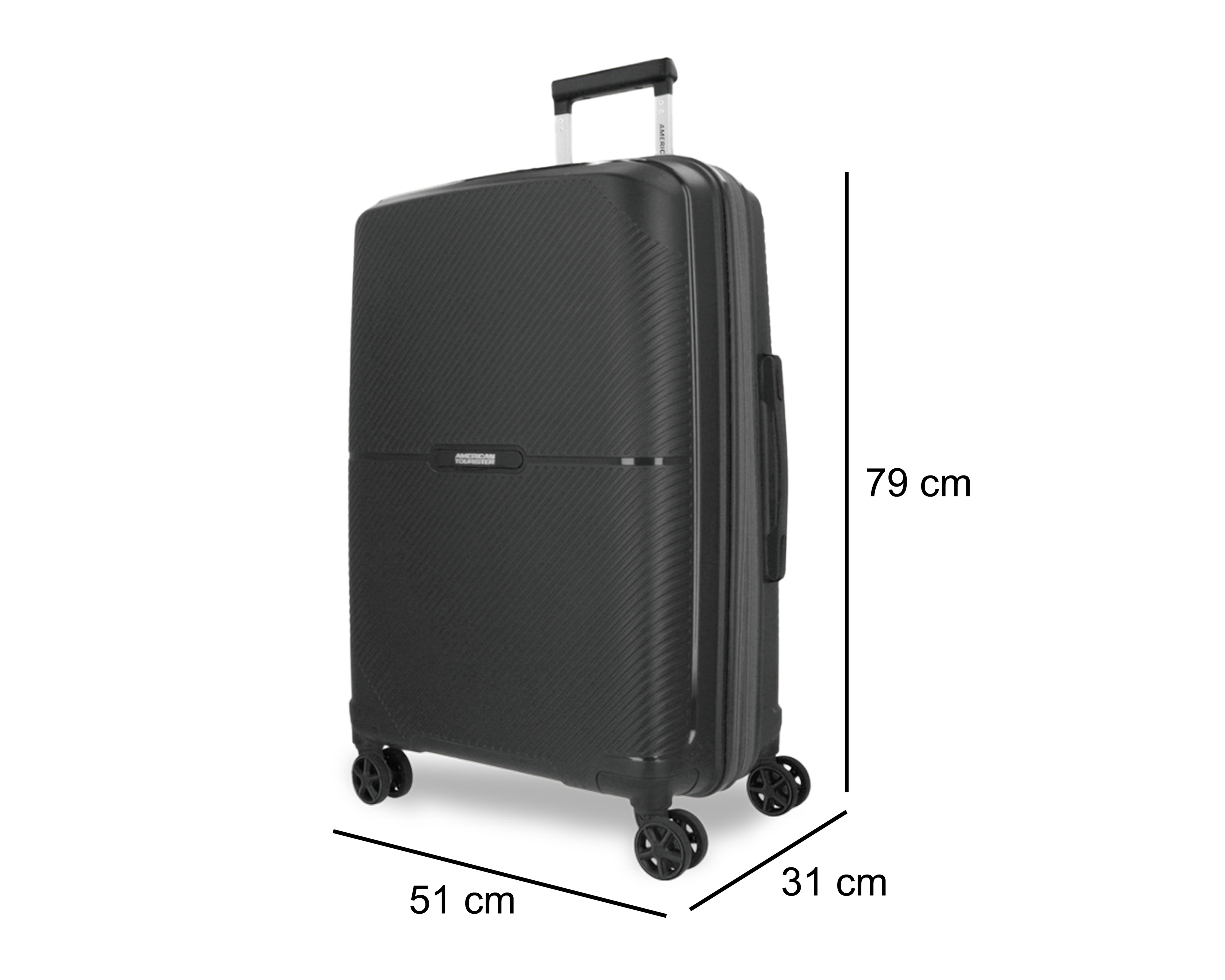 Foto 10 | Foto 10 | Maleta con Ruedas American Tourister Kyoto 31 Pulgadas Negra