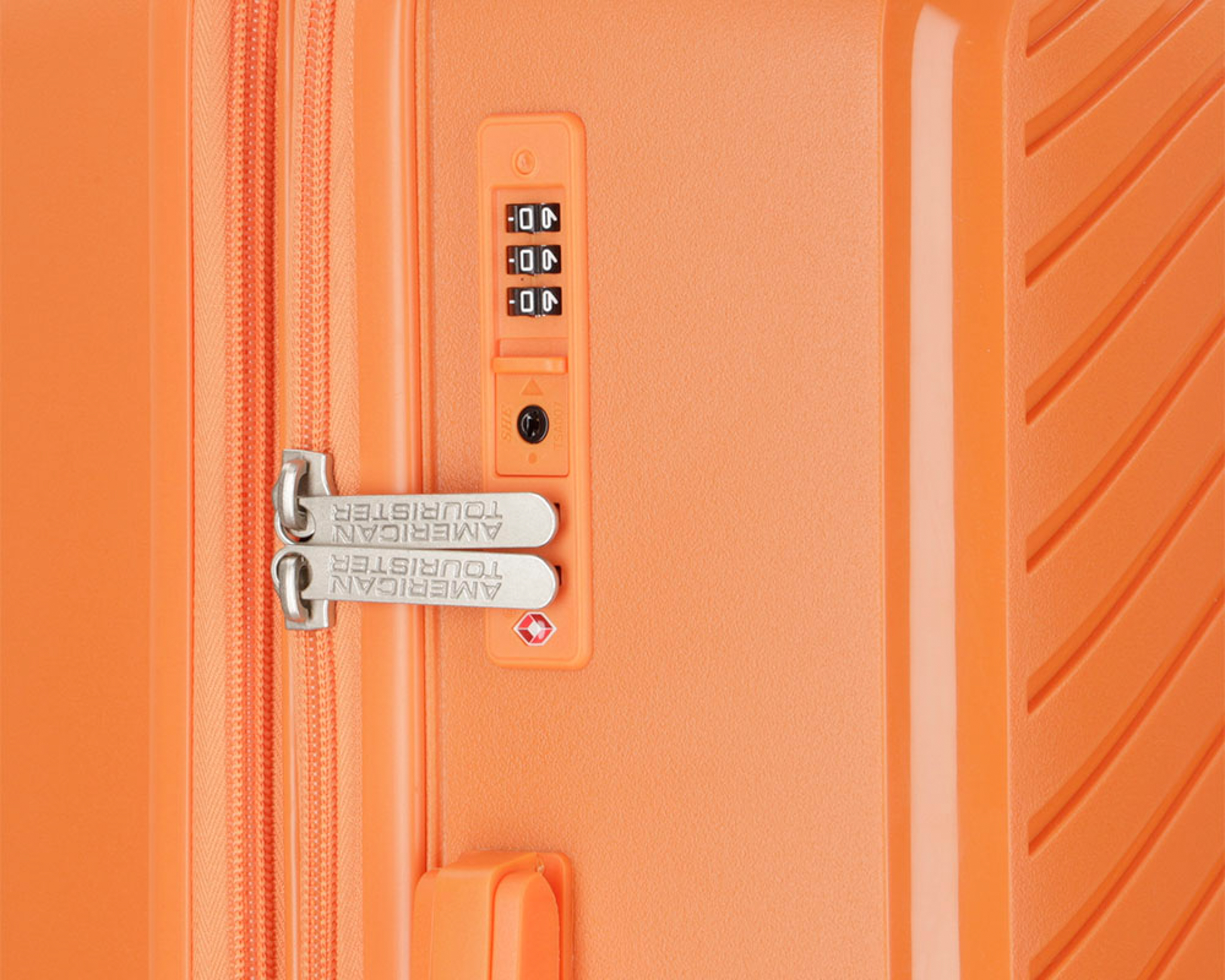 Foto 7 | Foto 7 | Maleta con Ruedas American Tourister Zanzibar 26 Pulgadas Anaranjada