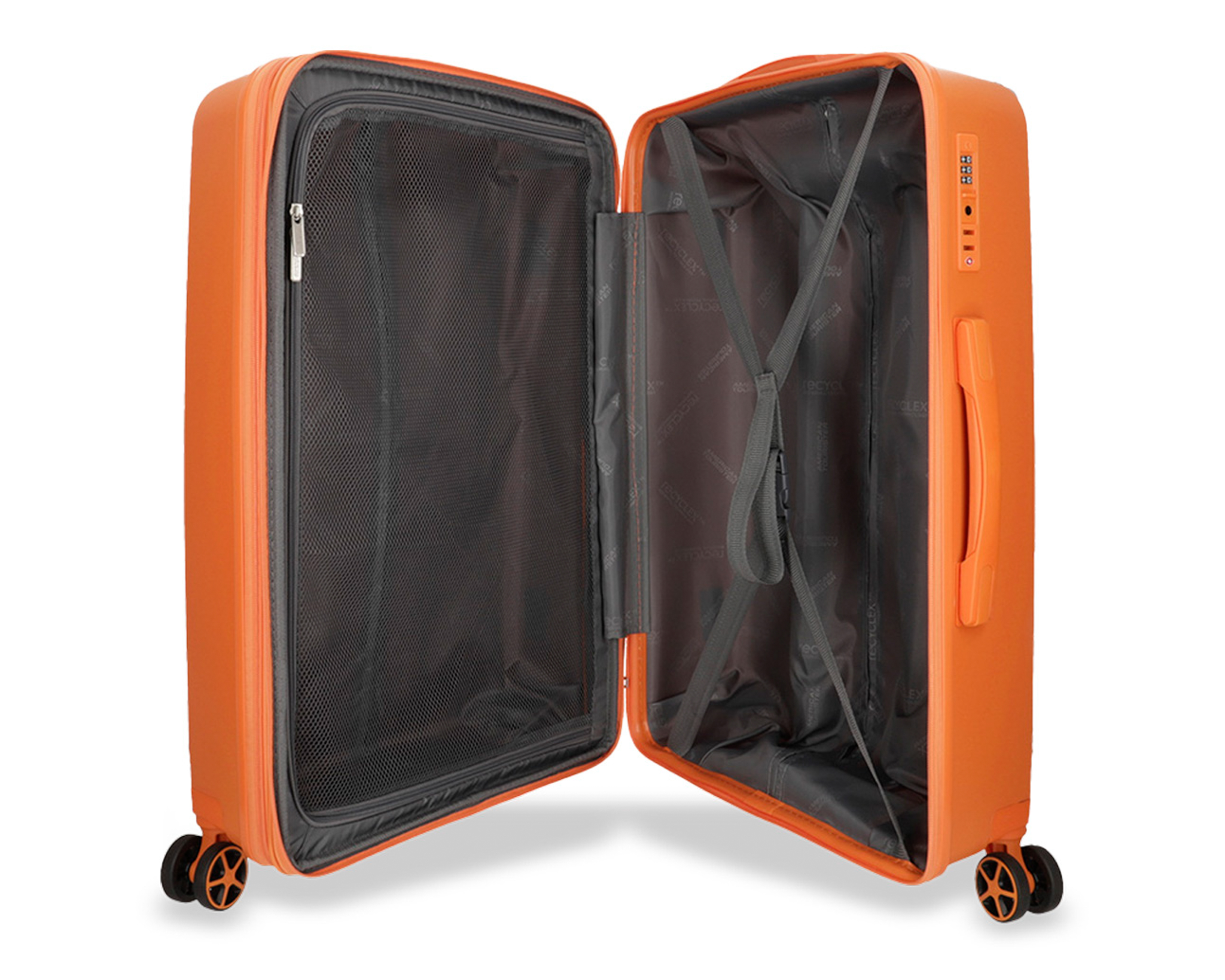 Foto 5 pulgar | Foto 4 | Maleta con Ruedas American Tourister Zanzibar 31 Pulgadas Anaranjada