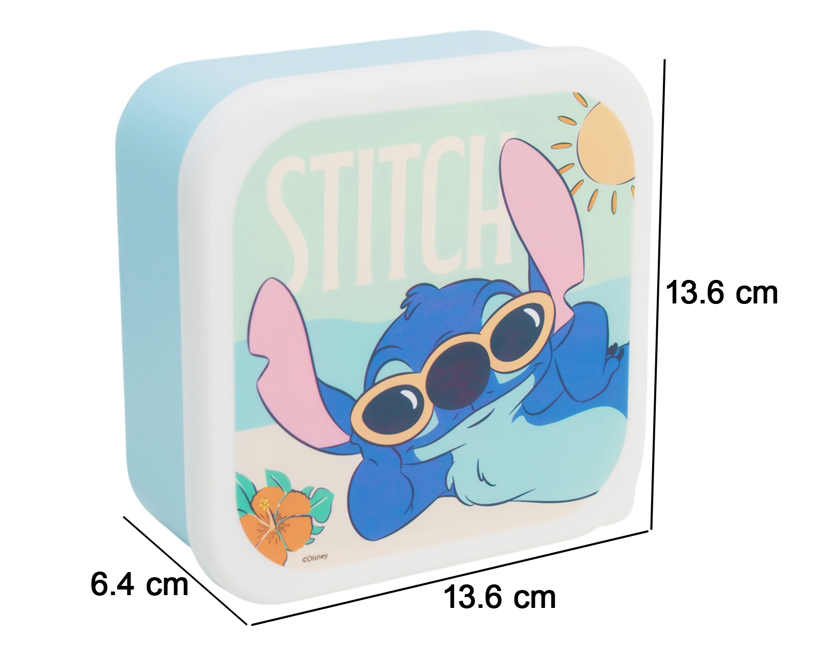 Foto 6 | Foto 6 | Contenedor de Plástico Fun Kids 3 Piezas