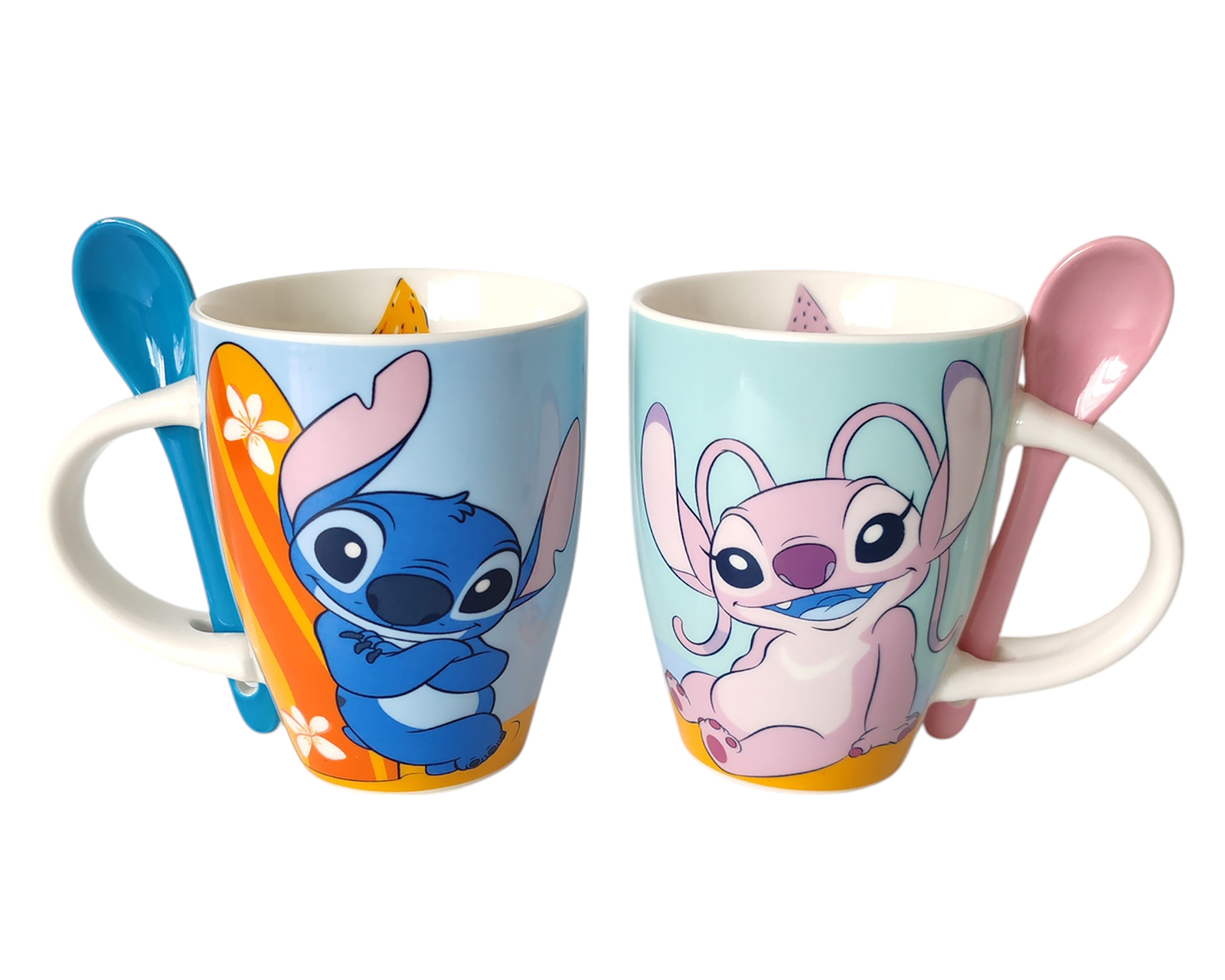 Foto 1 | Foto 1 | Taza de Cerámica Stitch 310 ml 2 Piezas