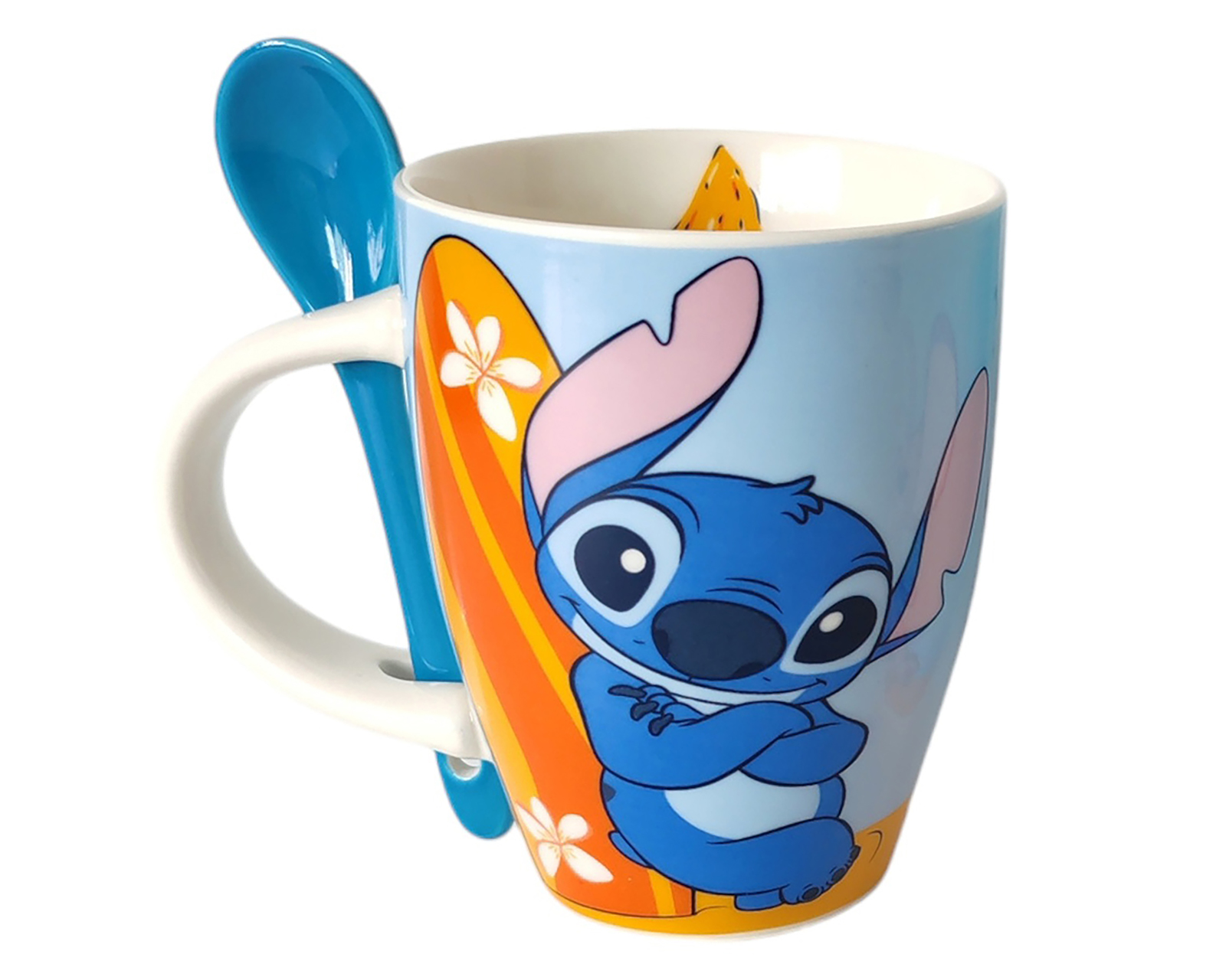 Foto 4 pulgar | Foto 3 | Taza de Cerámica Stitch 310 ml 2 Piezas