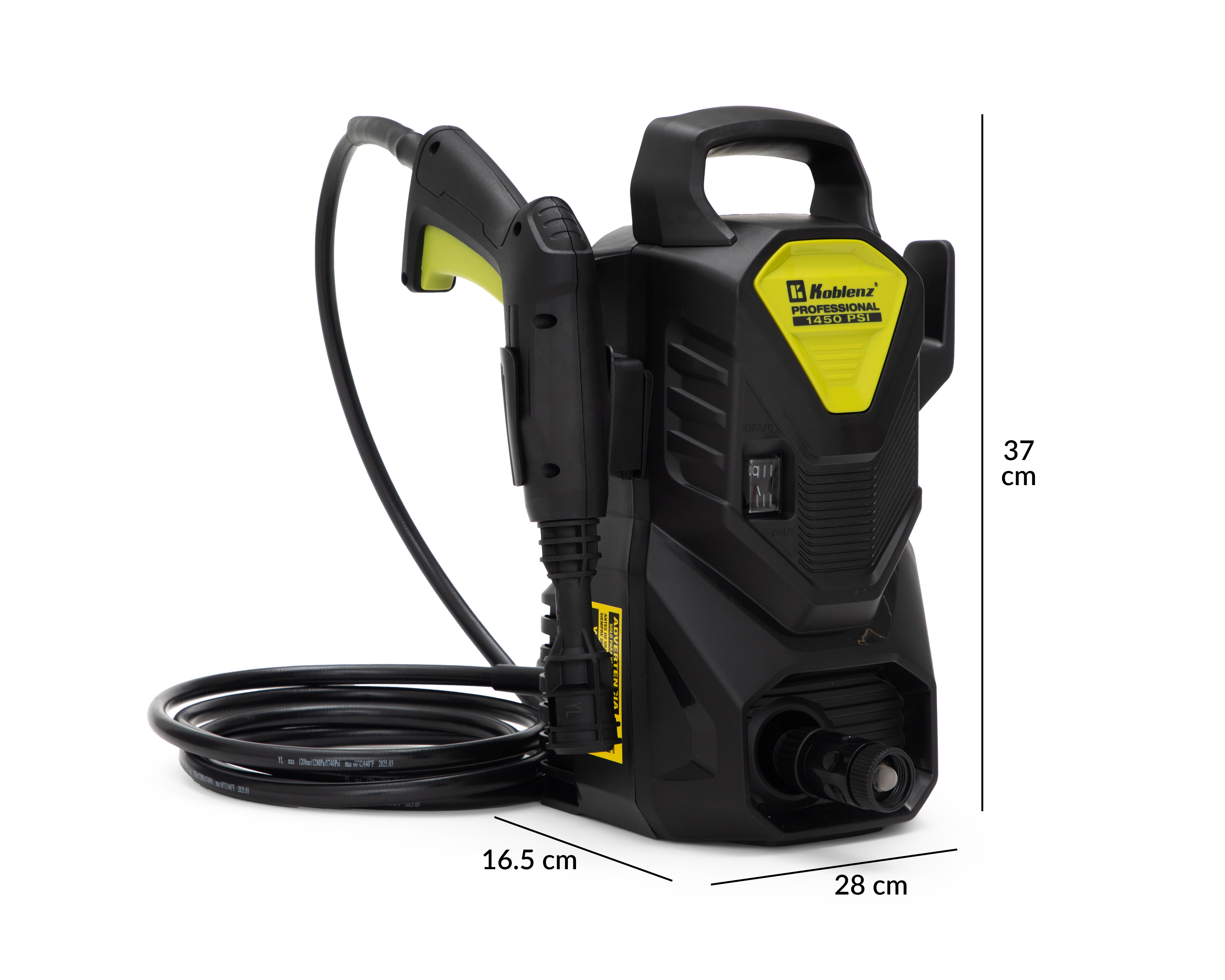 Foto 9 pulgar | Foto 8 | Hidrolavadora Koblenz 1450 psi HL-180 V BE
