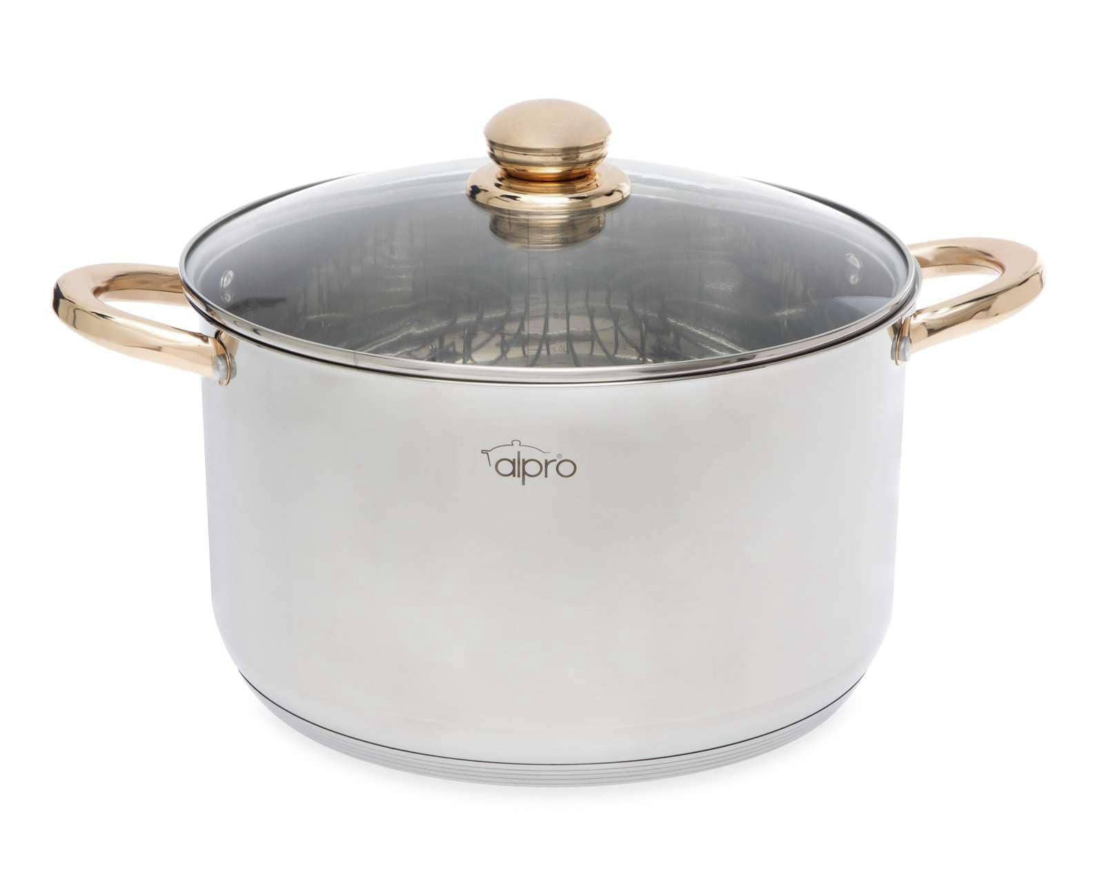 Olla Vaporera Alpro 10.2 Litros de Acero