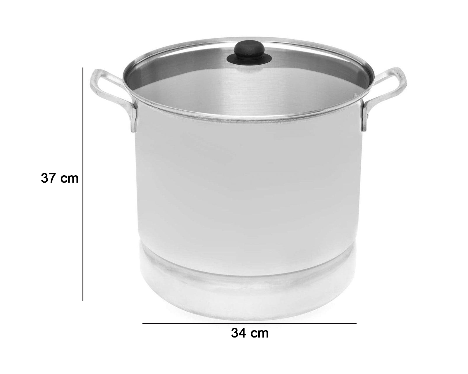 Foto 5 | Foto 5 | Olla Vaporera Lamex 30 Litros de Aluminio