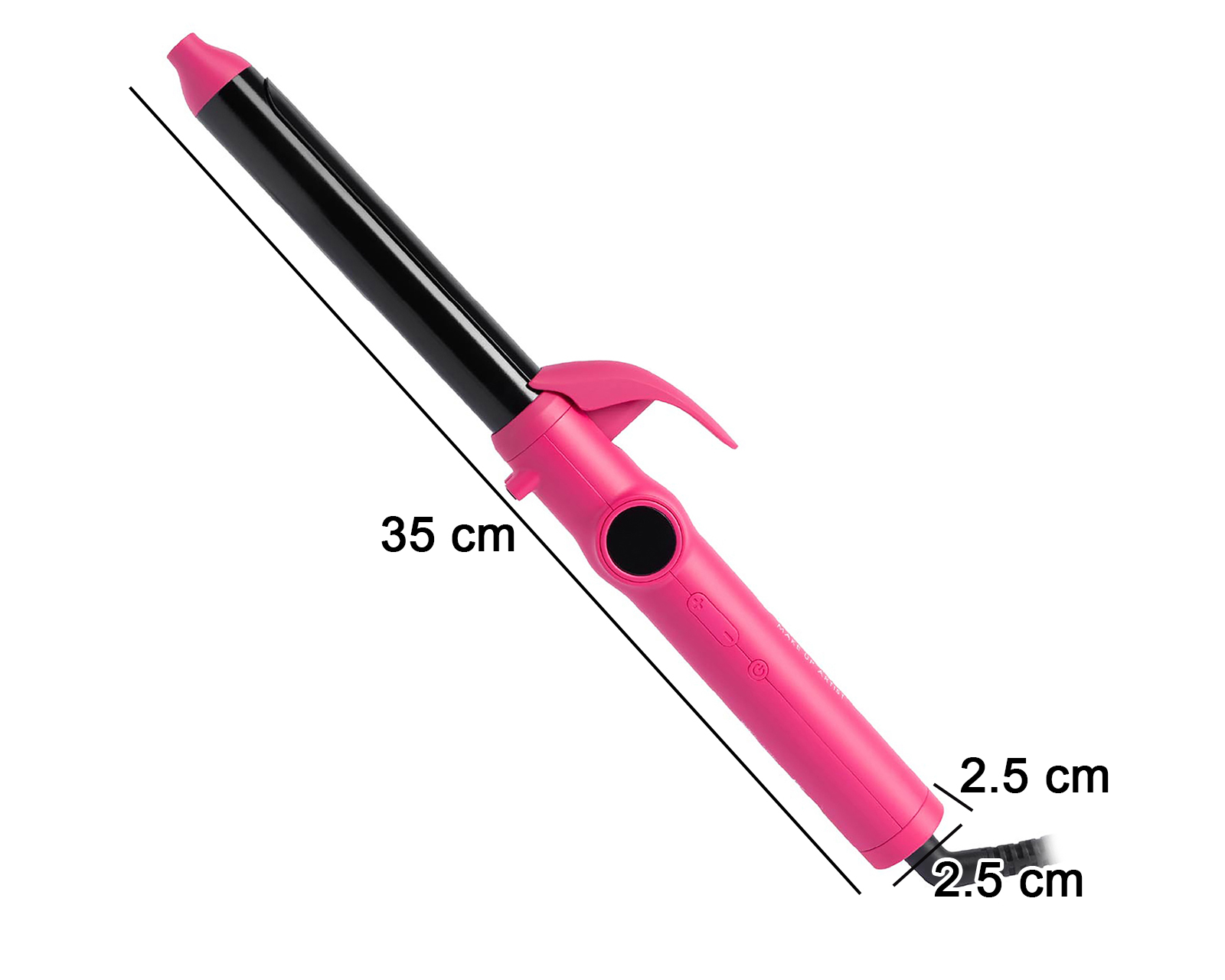 Foto 6 pulgar | Foto 5 | Tenaza para Cabello Diana Fletes Digital Cable Giratorio