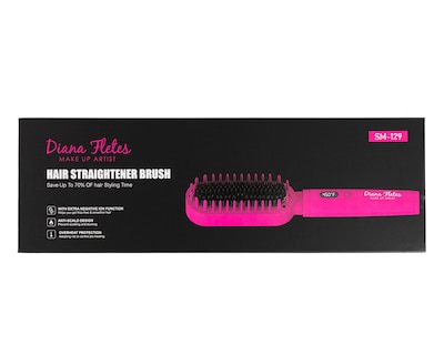 Foto 4 | Foto 4 | Cepillo Alaciador para Cabello Diana Fletes SM 129 Anti Quemaduras