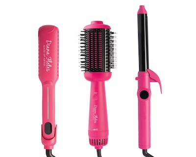 Foto 1 | Foto 1 | Combo de Plancha Cepillo Secador y Rizador para Cabello Diana Fletes 3 en 1