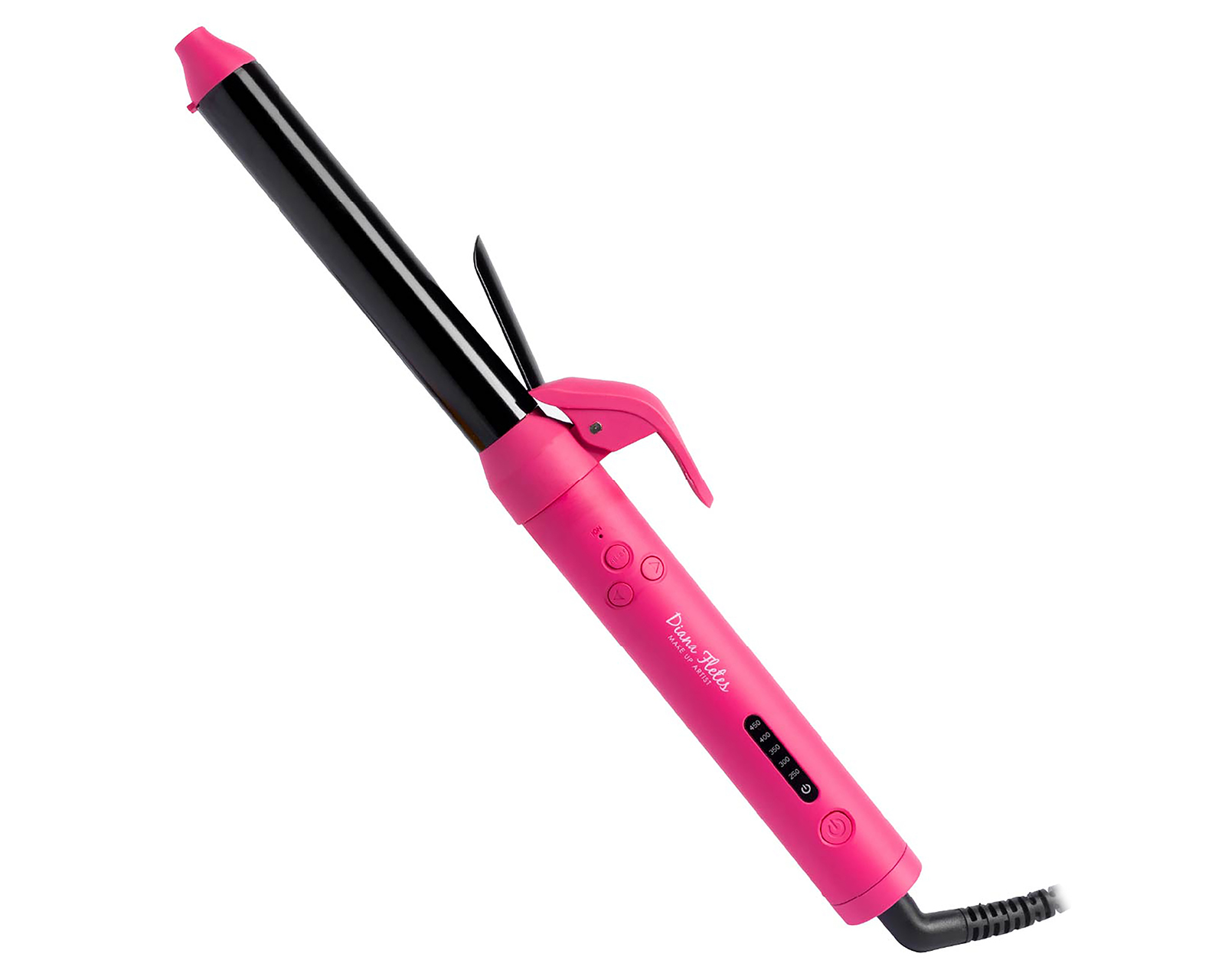 Tenaza para Cabello Diana Fletes Automática Barril Giratorio