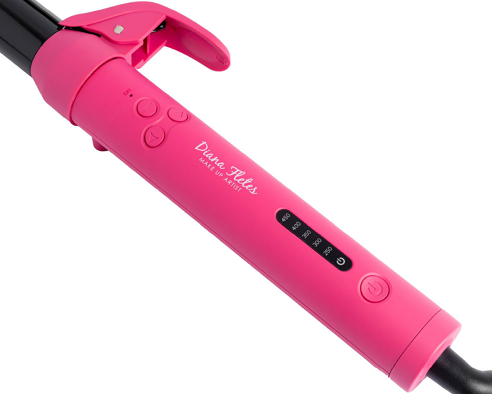 Foto 3 | Foto 3 | Tenaza para Cabello Diana Fletes Automática Barril Giratorio