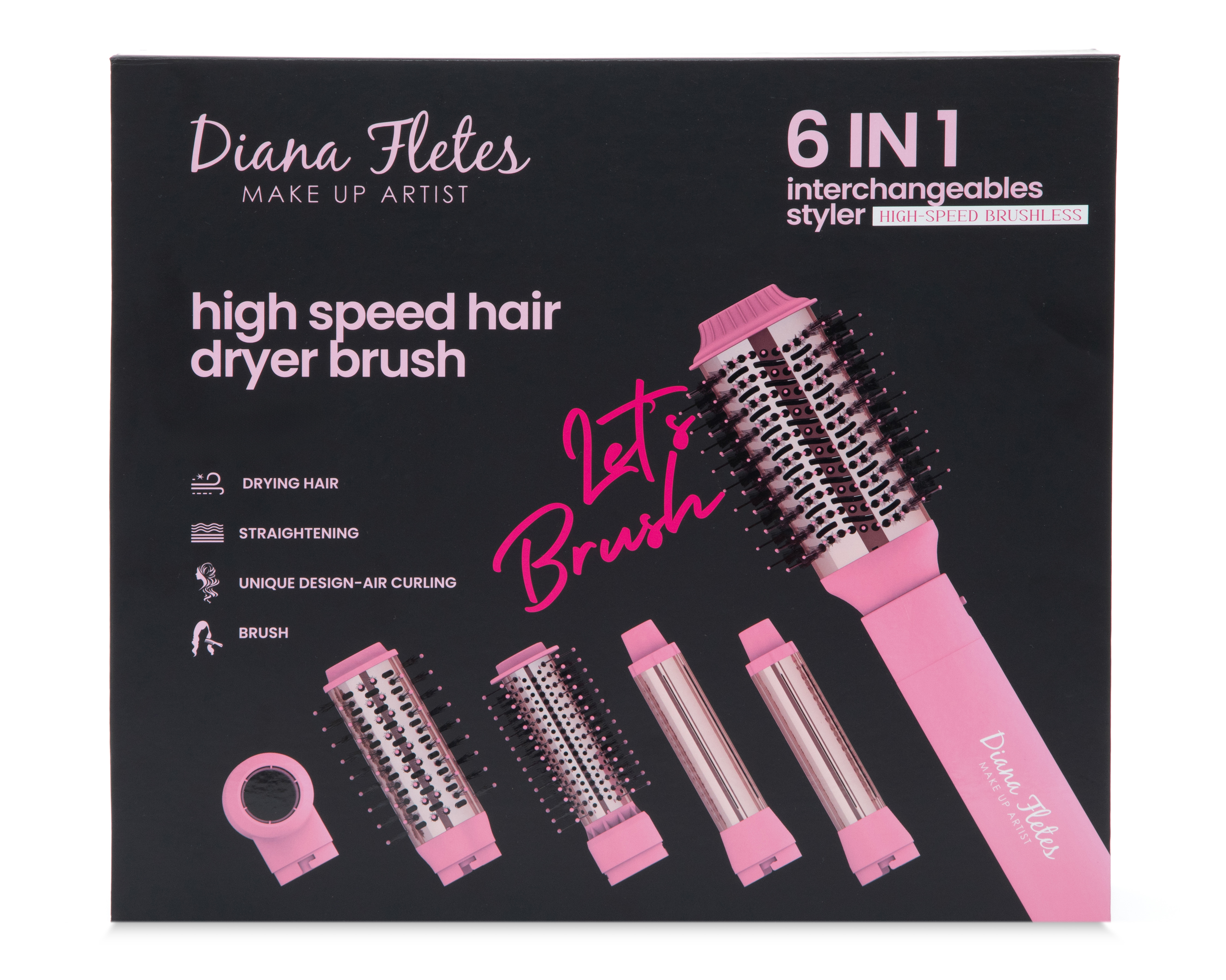 Foto 7 | Foto 7 | Multi Estilizador Diana Fletes 6 en 1 Titanio