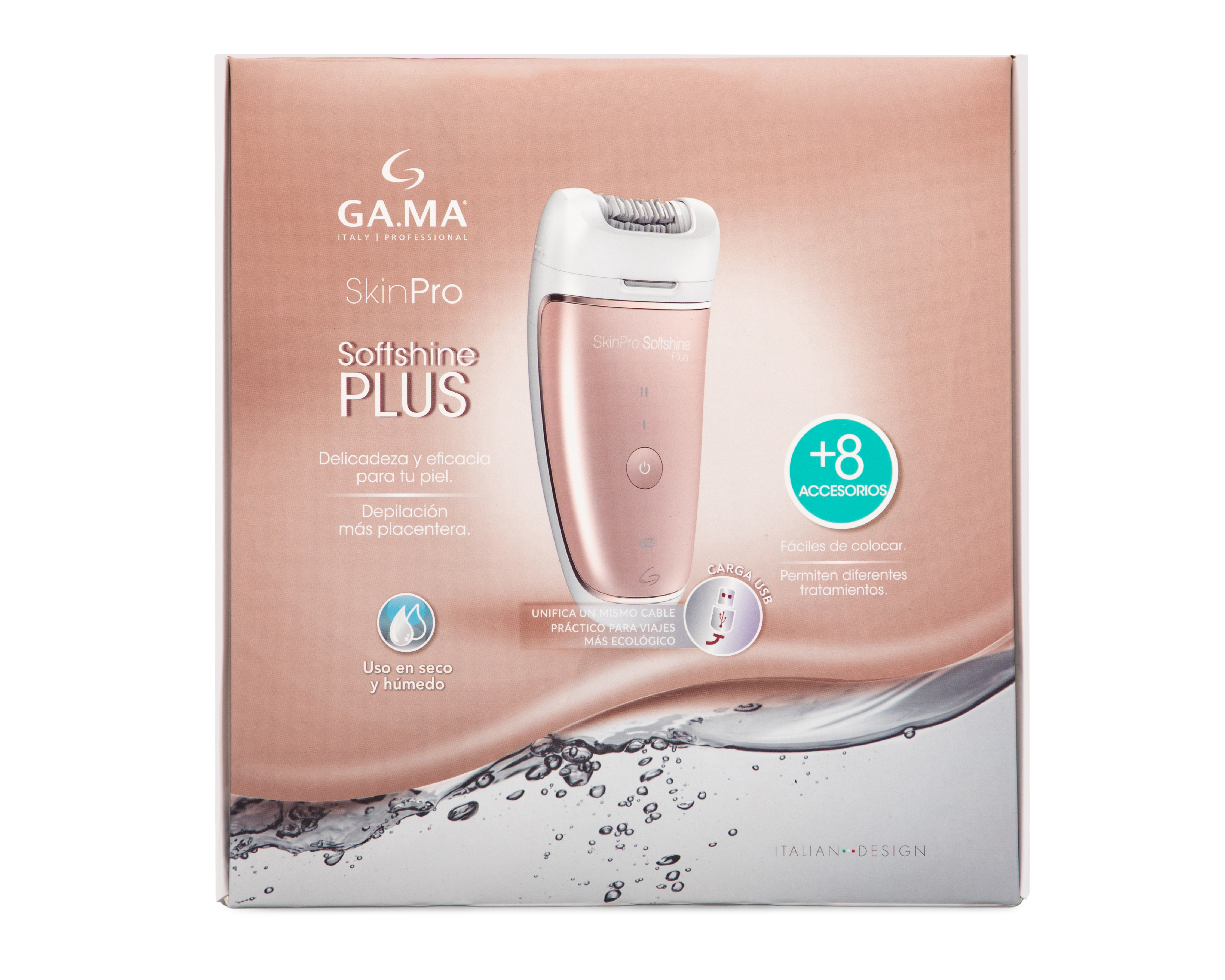 Foto 5 | Foto 5 | Depiladora Gama Italy Skinpro Softshine con Accesorios