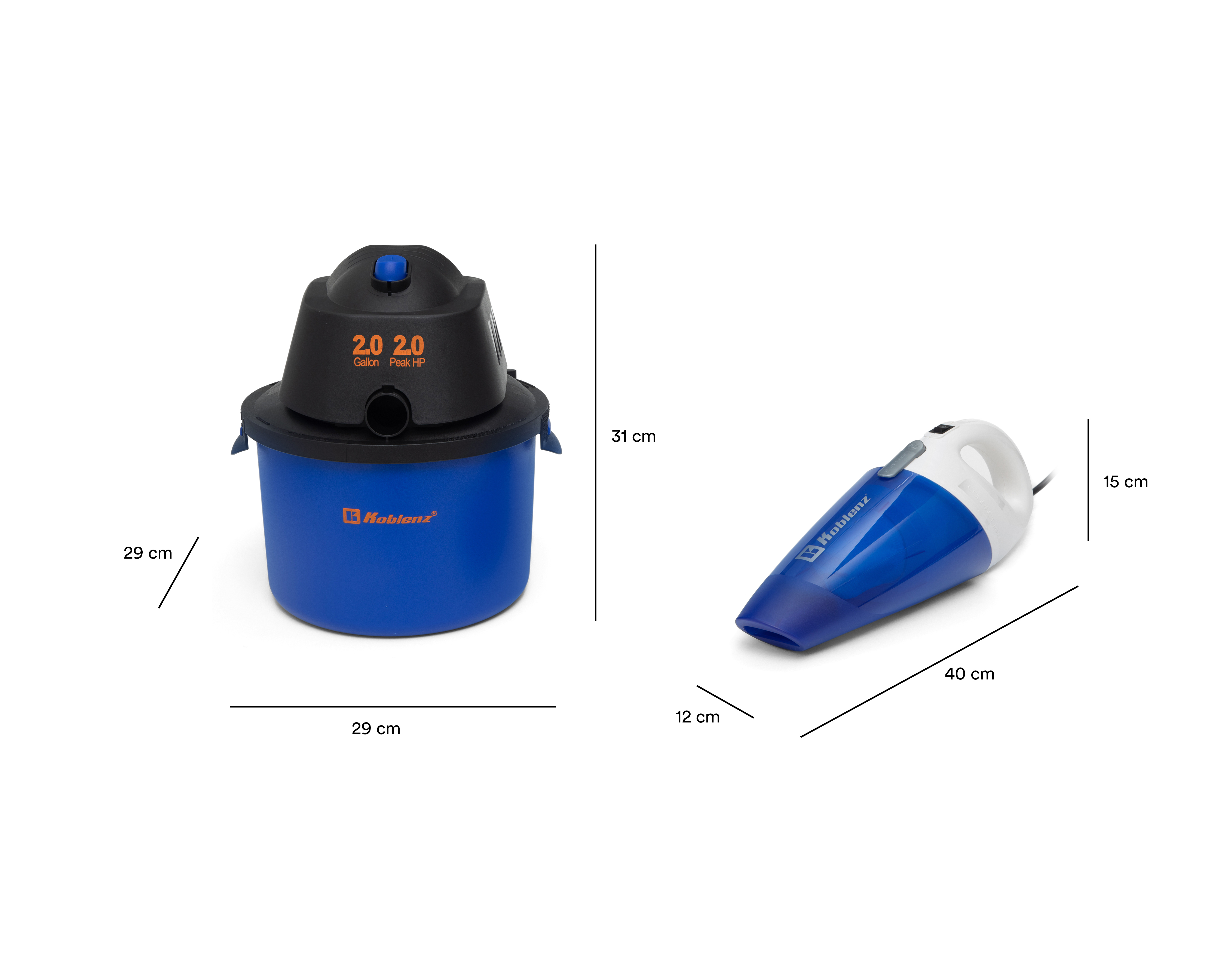 Foto 8 | Foto 8 | Aspiradora Multiusos Koblenz WD2L HV120 con Aspiradora Portátil