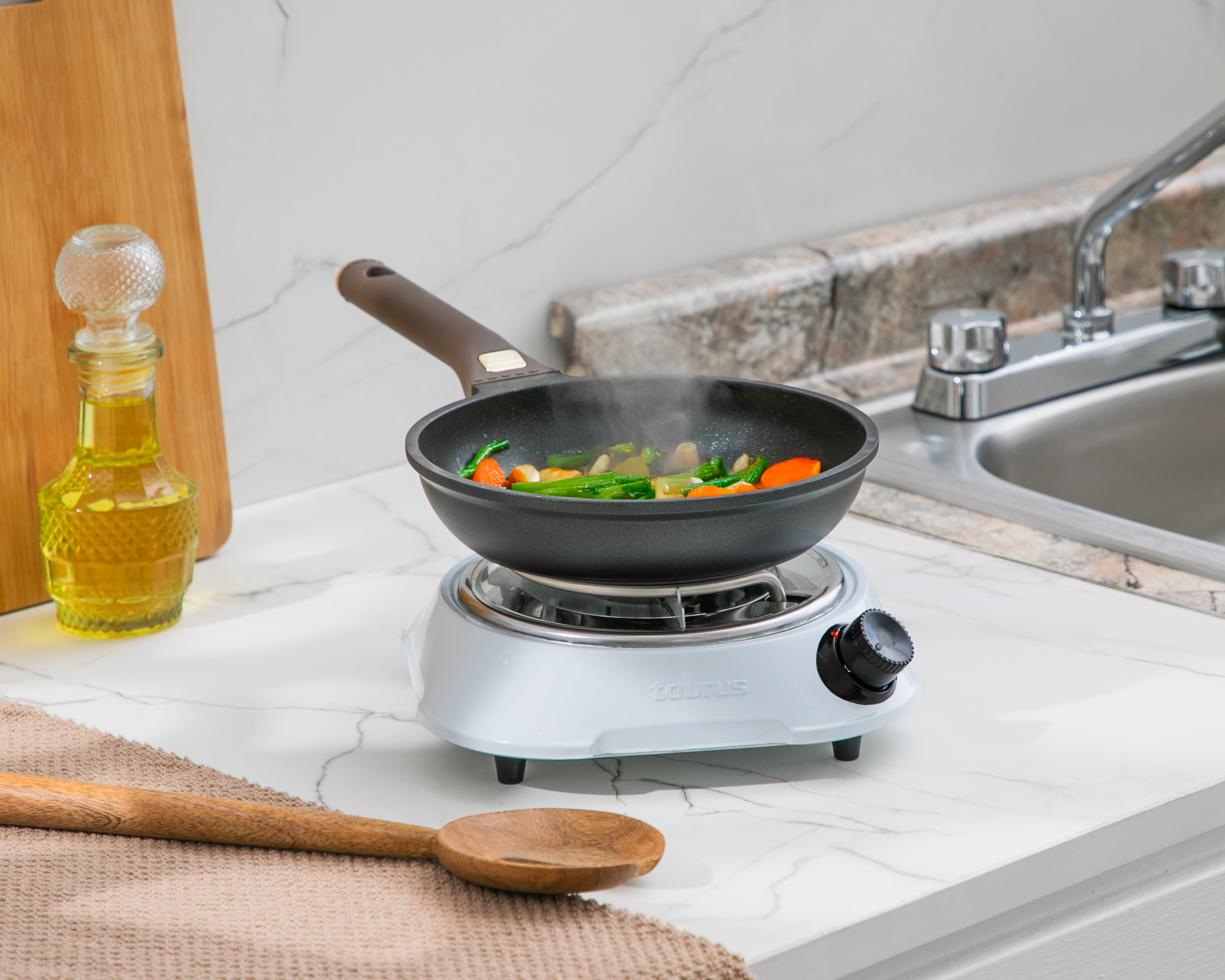 Foto 6 pulgar | Foto 5 | Parrilla Eléctrica Taurus Alpha de Aluminio