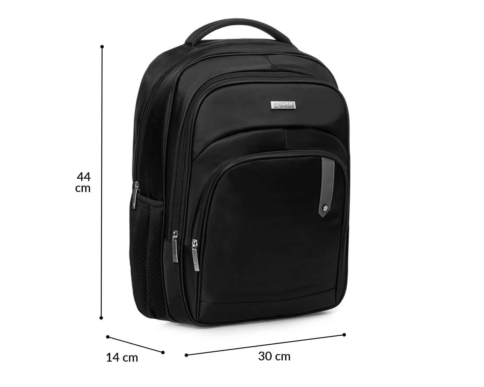 Foto 8 | Foto 8 | Mochila para Laptop Novotek USB 18 15.6 Pulgadas Negra