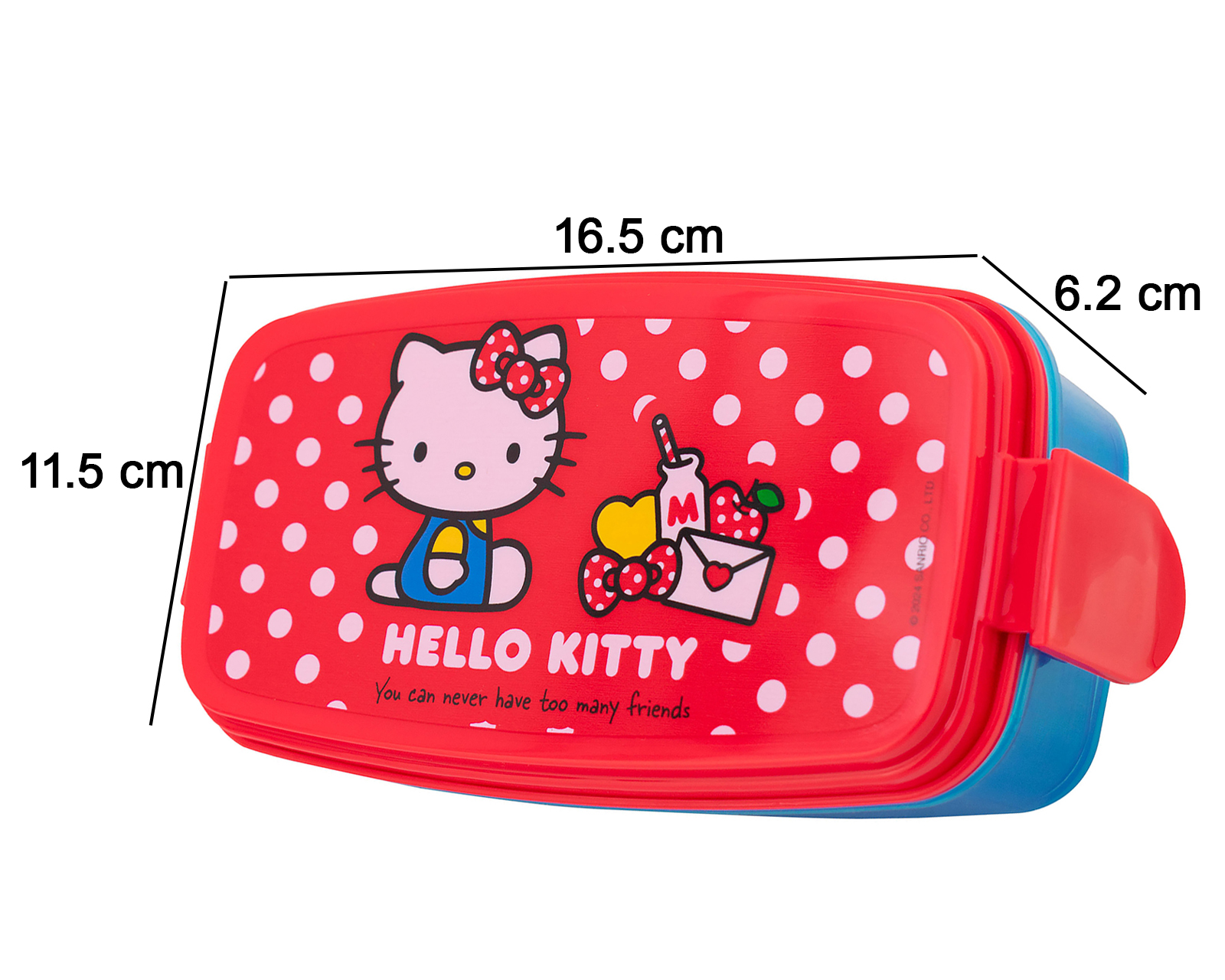 Foto 7 | Foto 7 | Contenedor de Plástico Fun Kids 2300 ml 3 Piezas