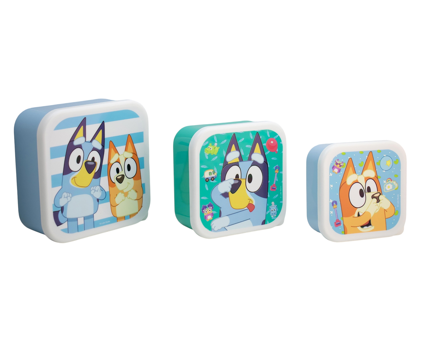 Contenedor de Plástico Fun Kids 3 Piezas