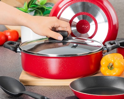 Foto 4 | Foto 4 | Batería de Cocina Ecko con Antiadherente 12 Piezas