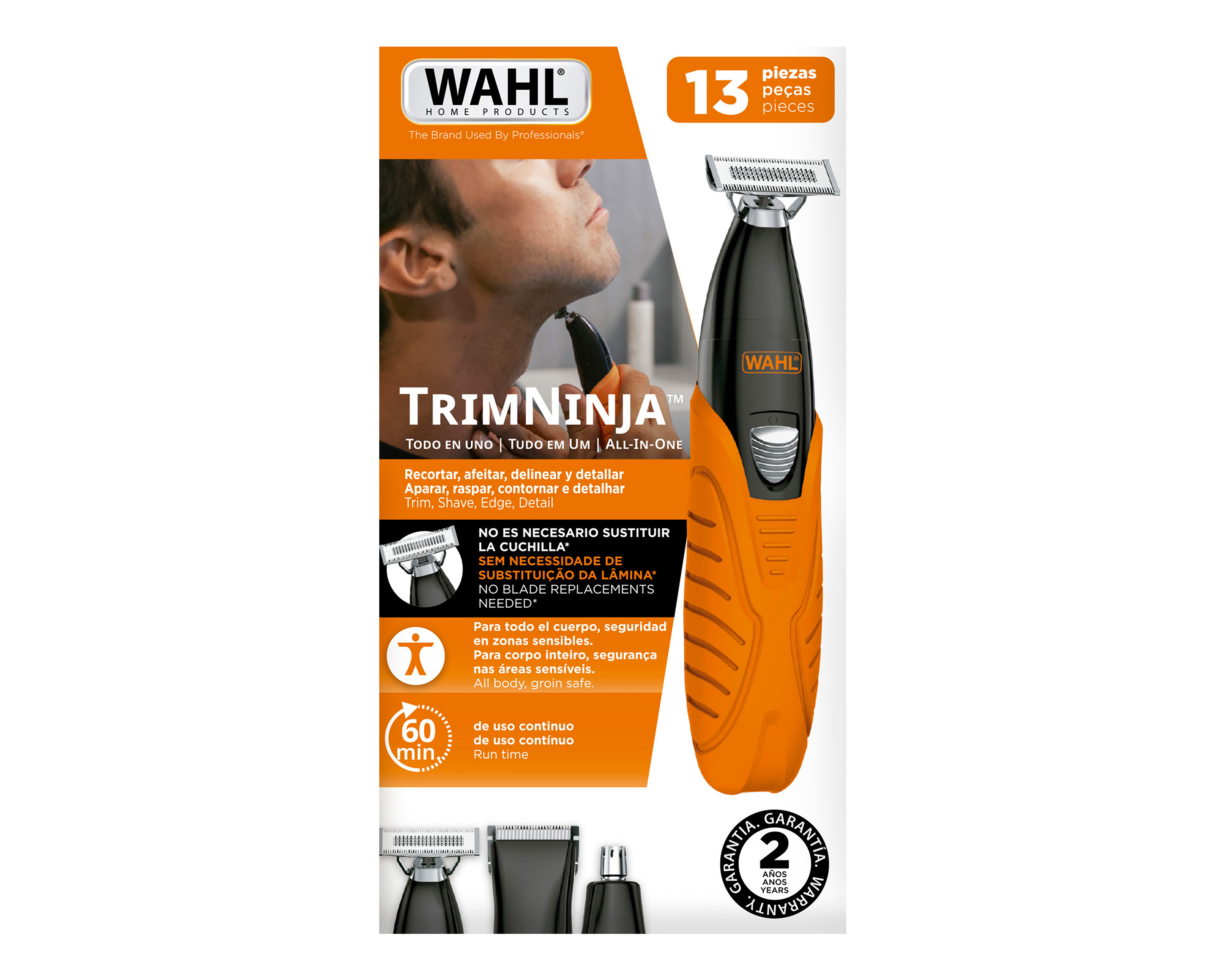 Foto 8 | Foto 8 | Recortadora Wahl Trim Ninja con Accesorios