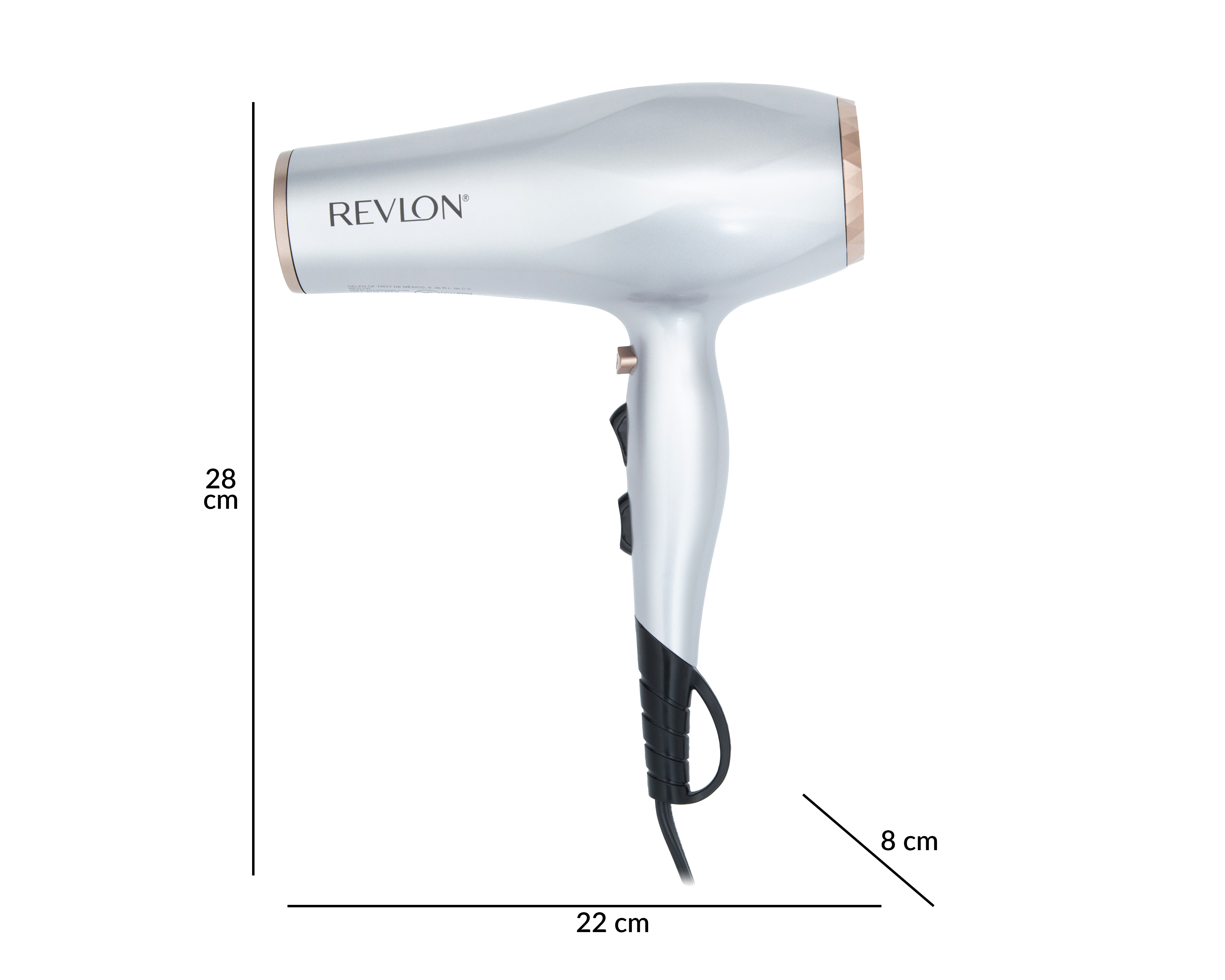 Foto 8 | Foto 8 | Secadora de Cabello Revlon Salon Titanium 2 Velocidades